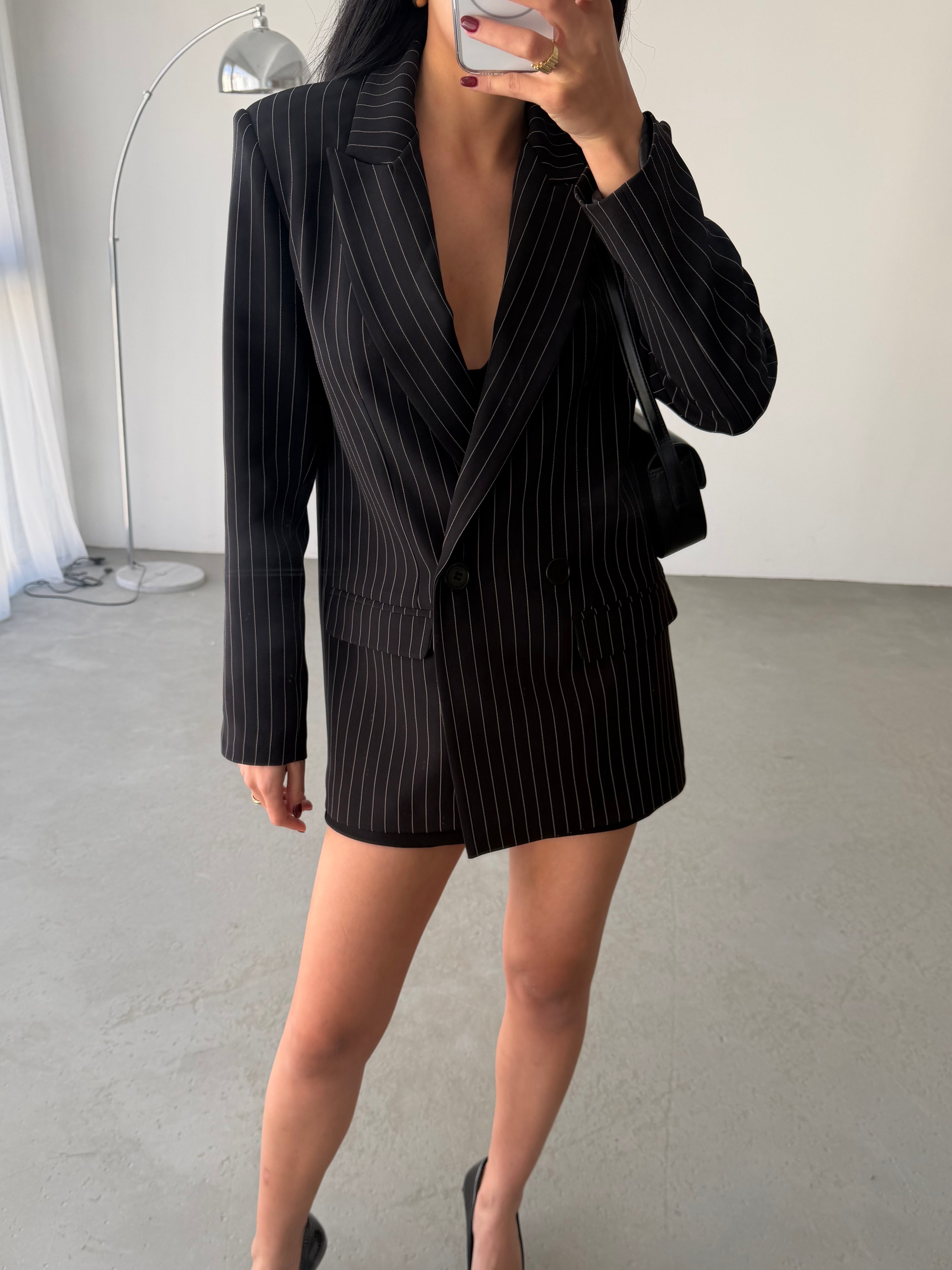 Со Линии Oversize Сако