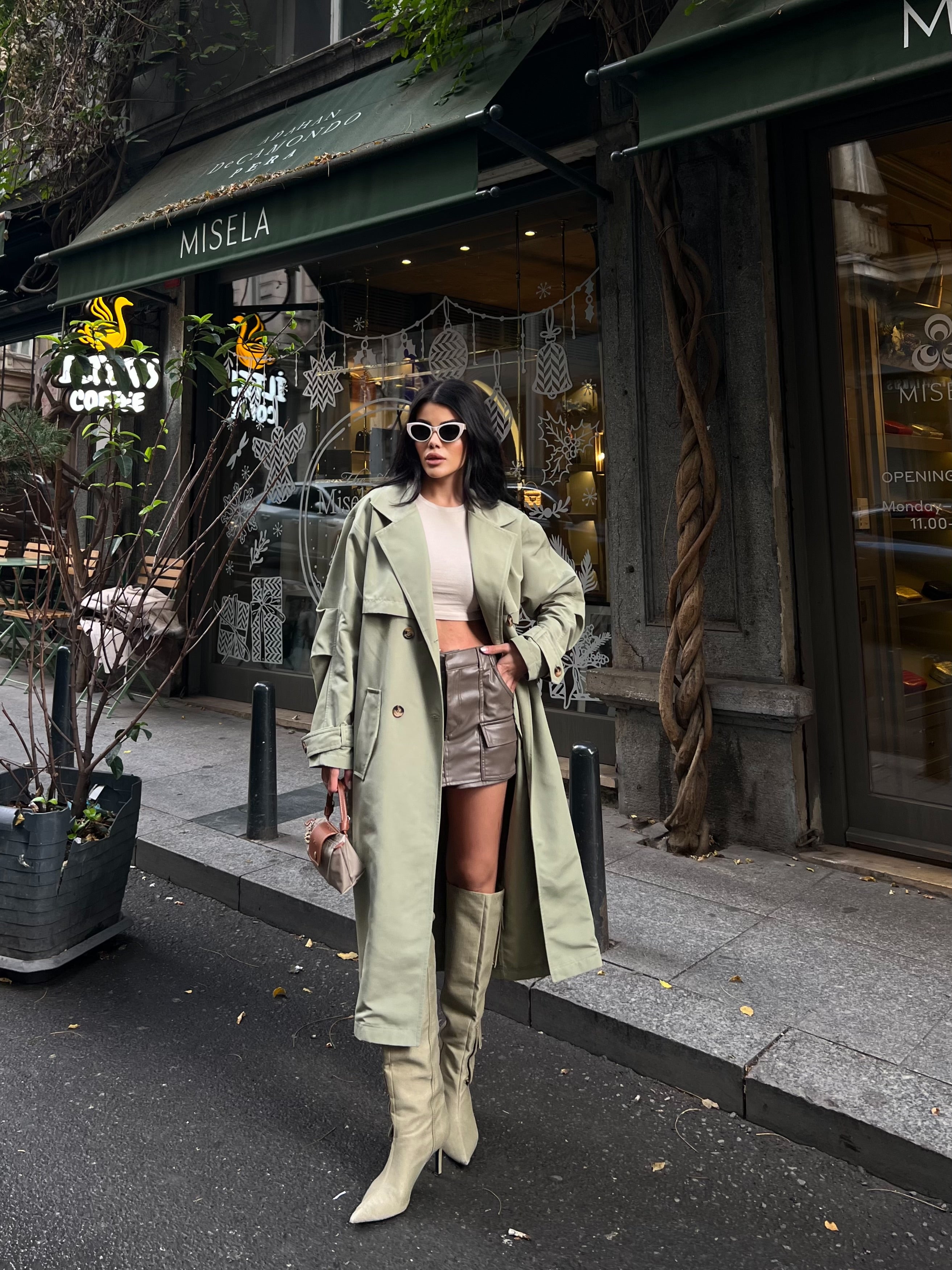 Oversize Мантил