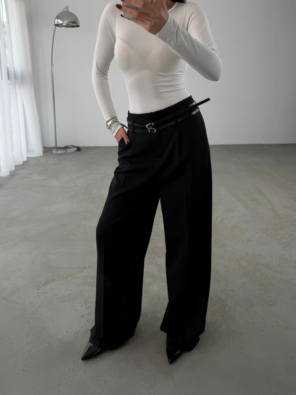 Пантолони Со Два Ремен