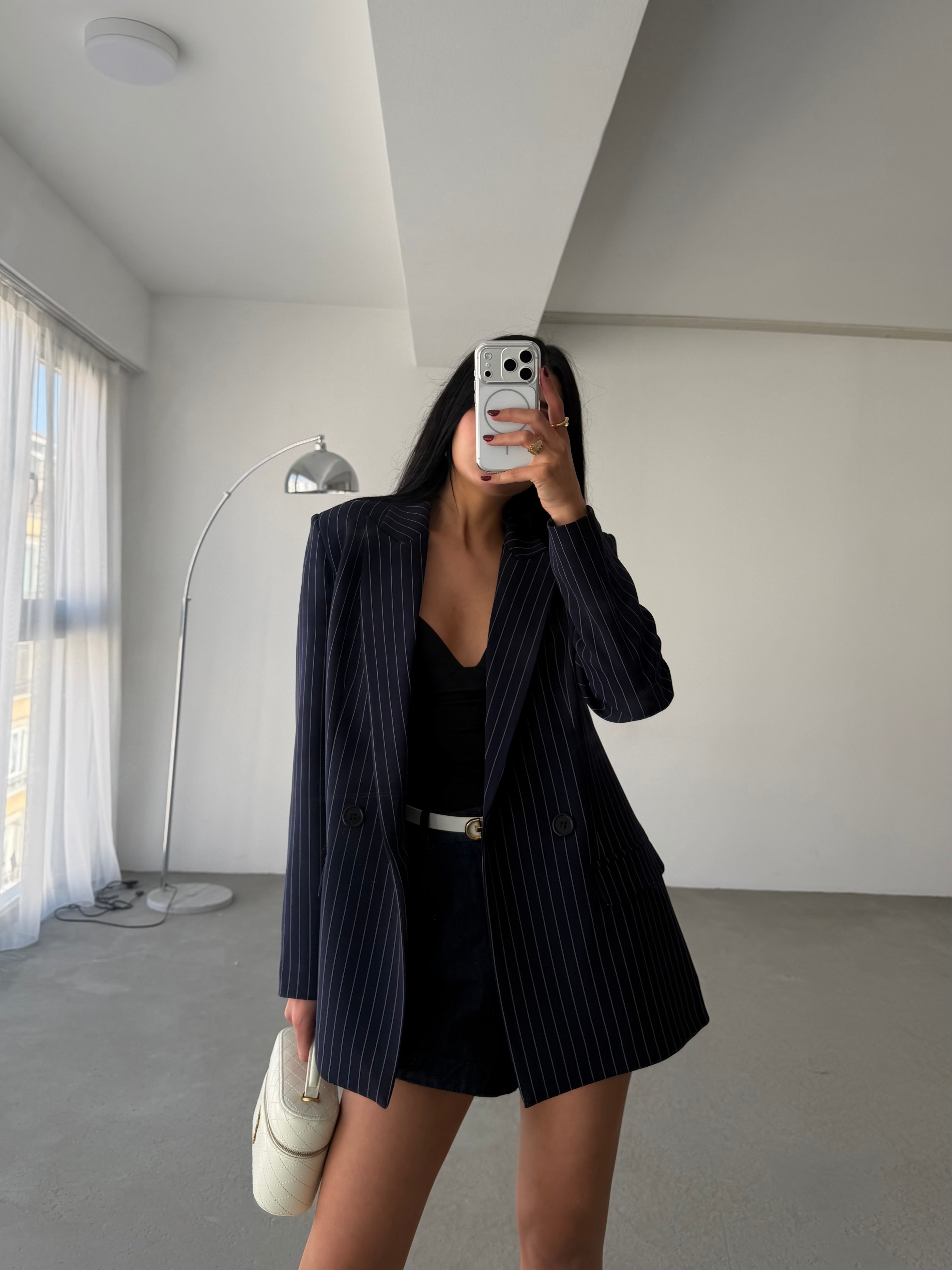 Со Линии Oversize Сако