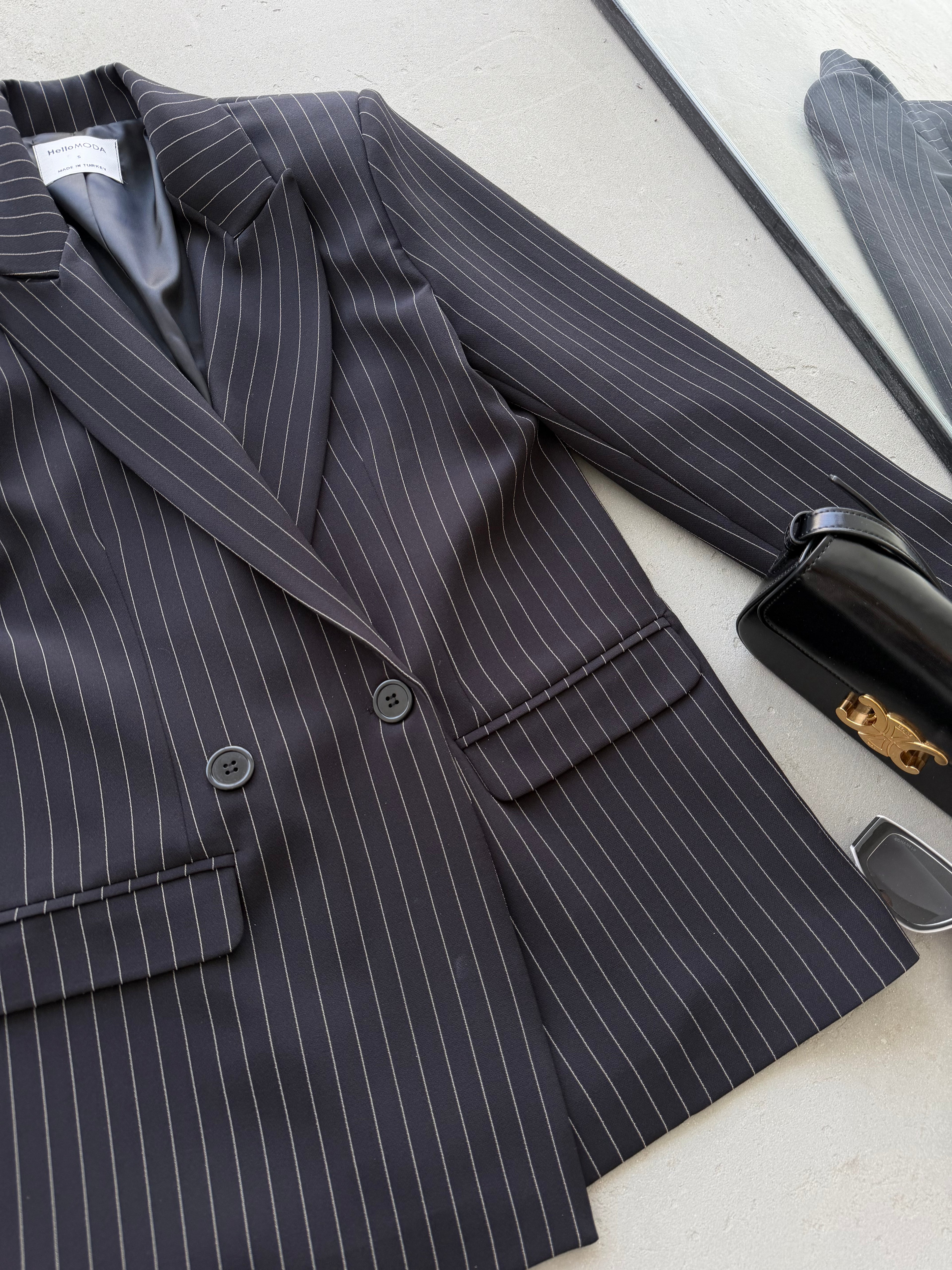 Со Линии Oversize Сако