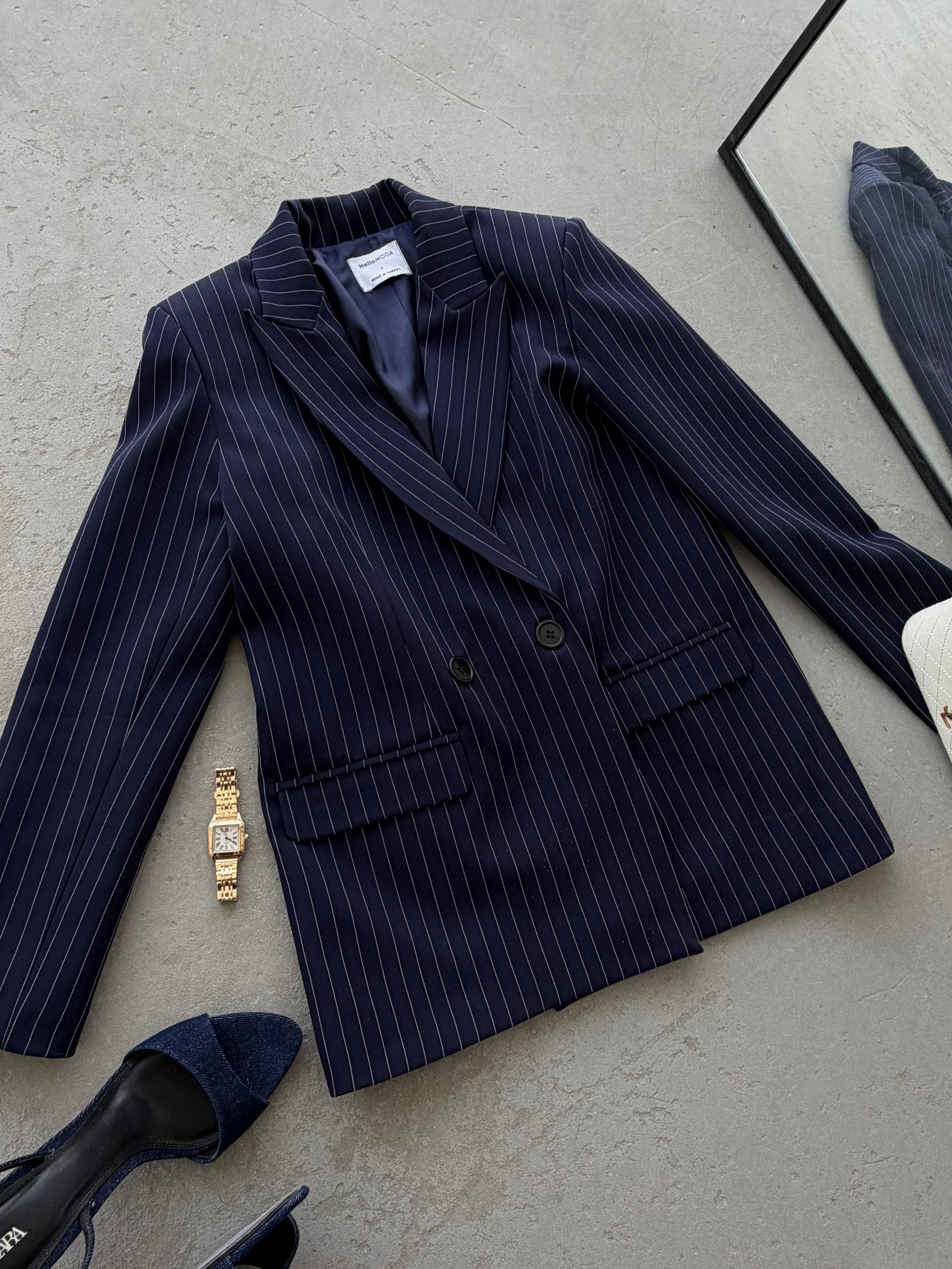 Со Линии Oversize Сако