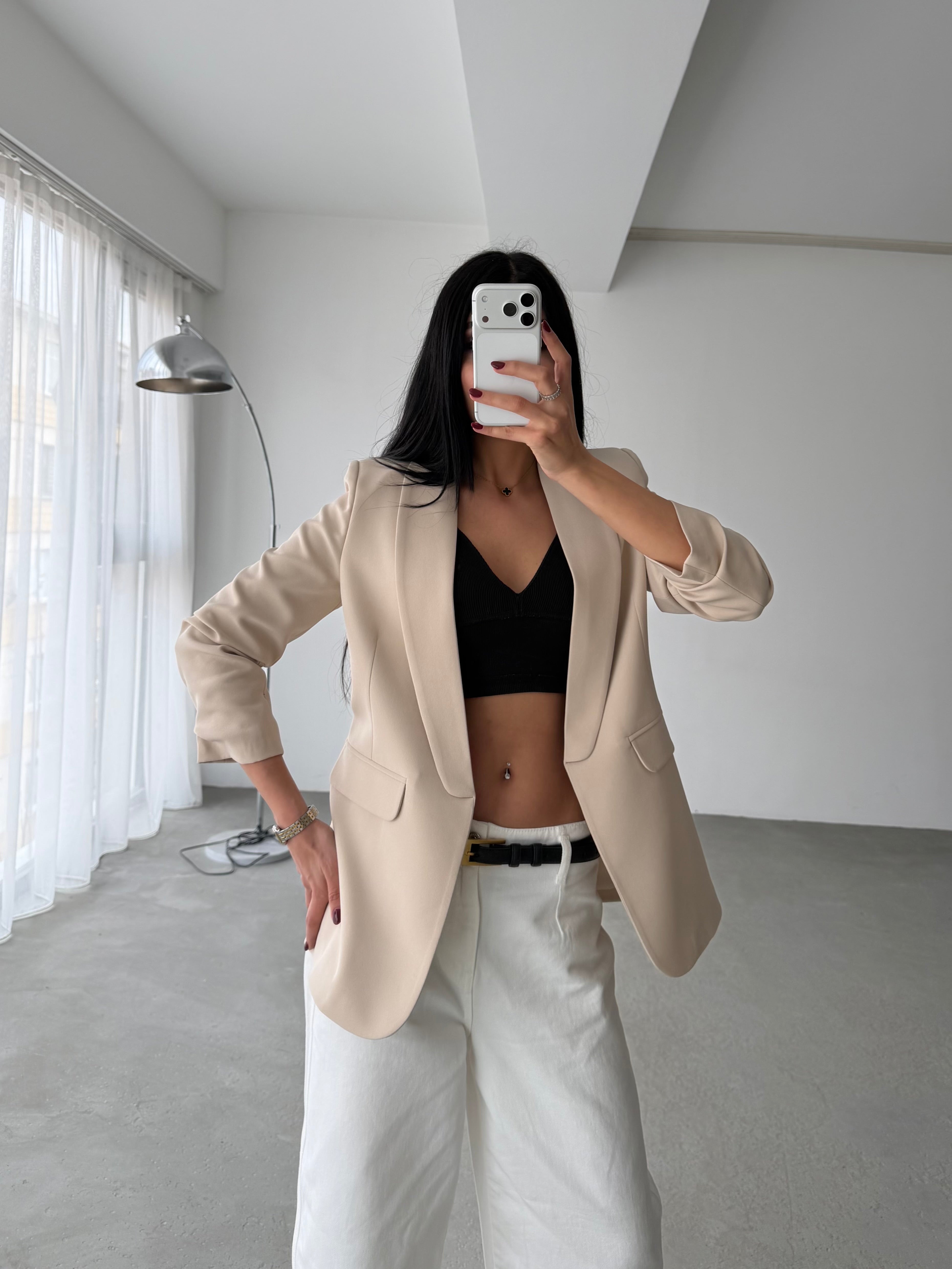 Сако Со Набрани Ракави