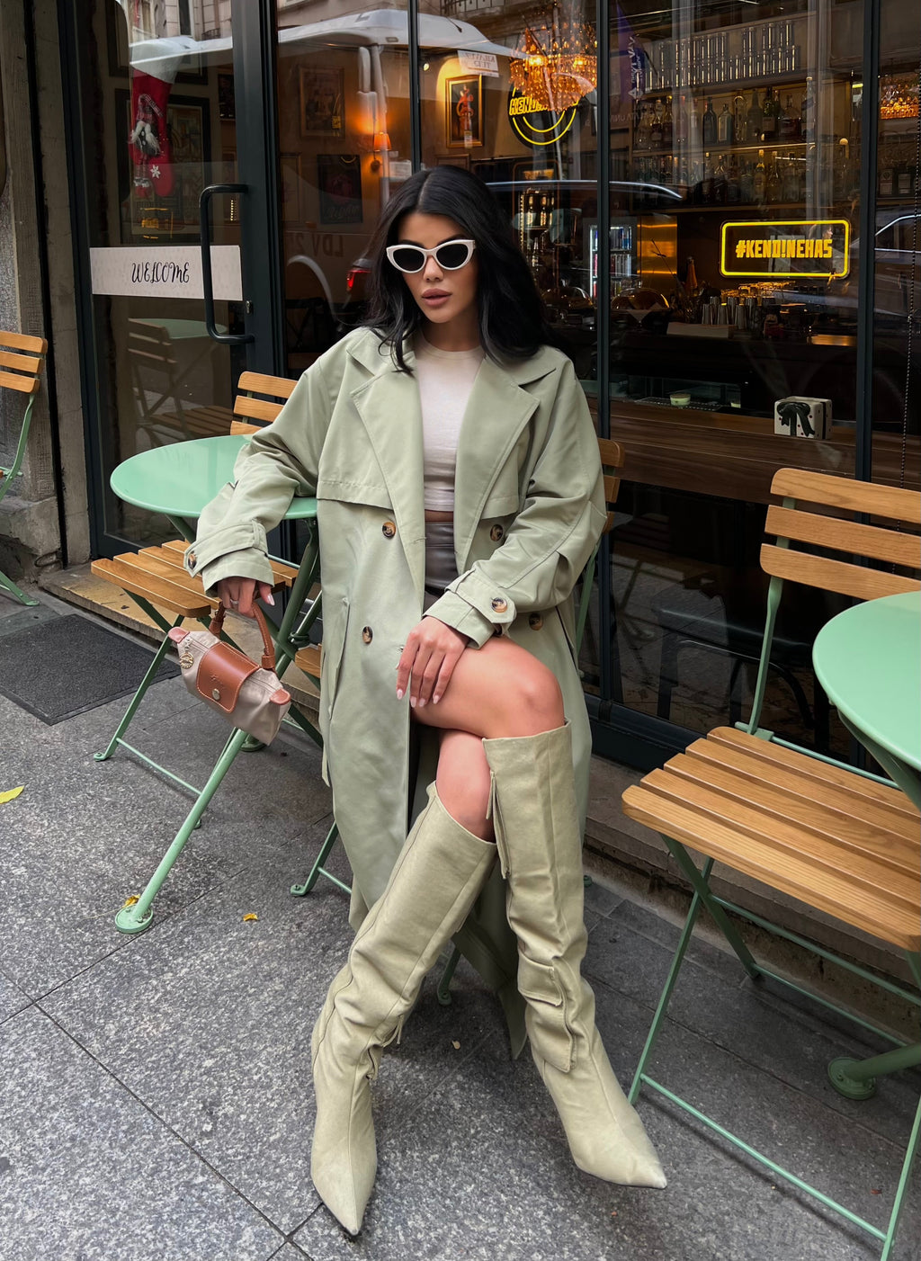 Oversize Мантил