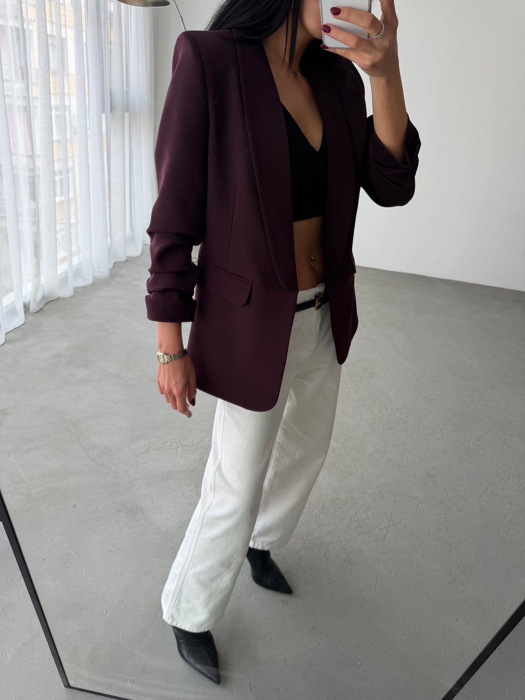 Сако Со Набрани Ракави