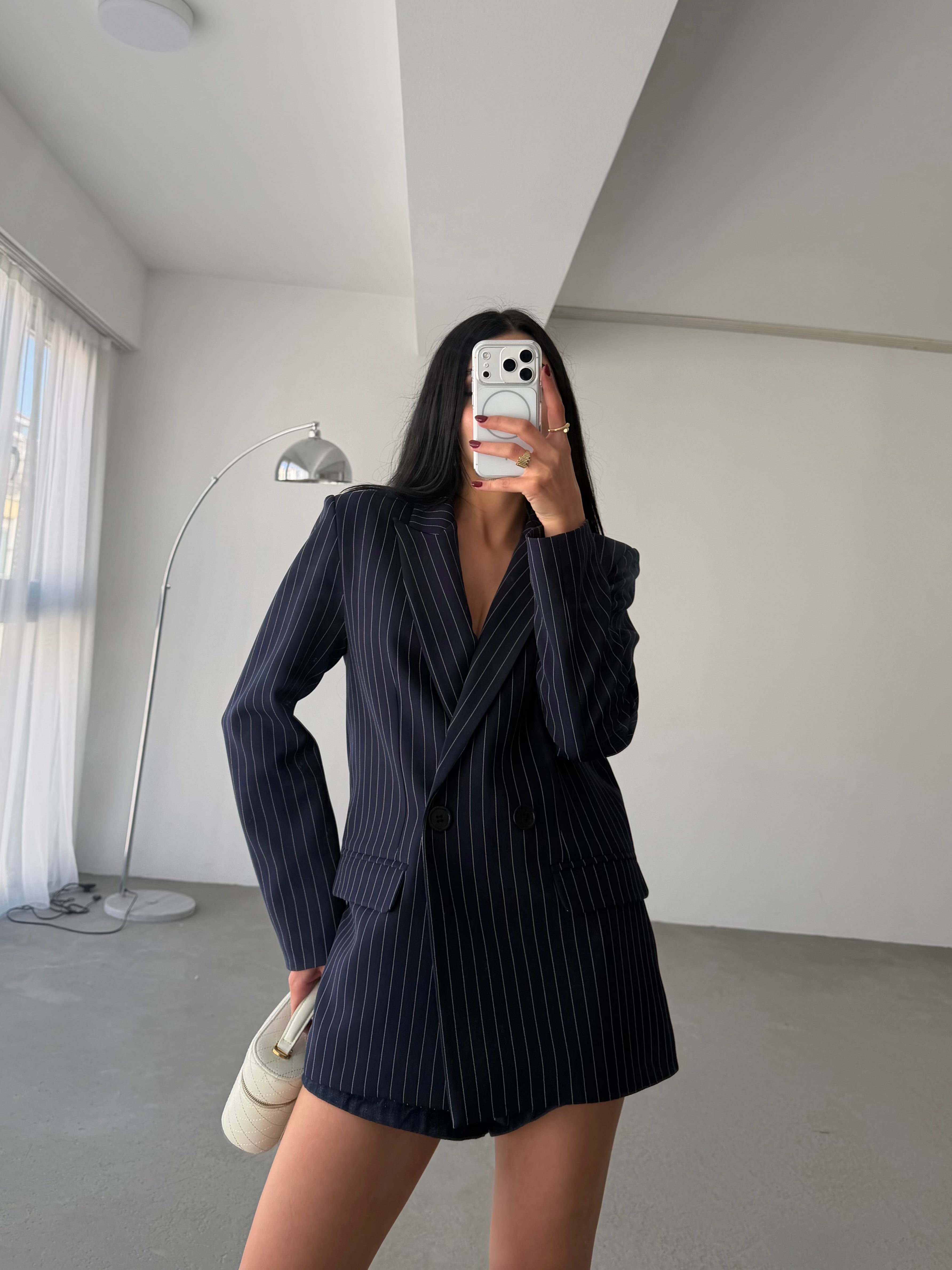 Со Линии Oversize Сако