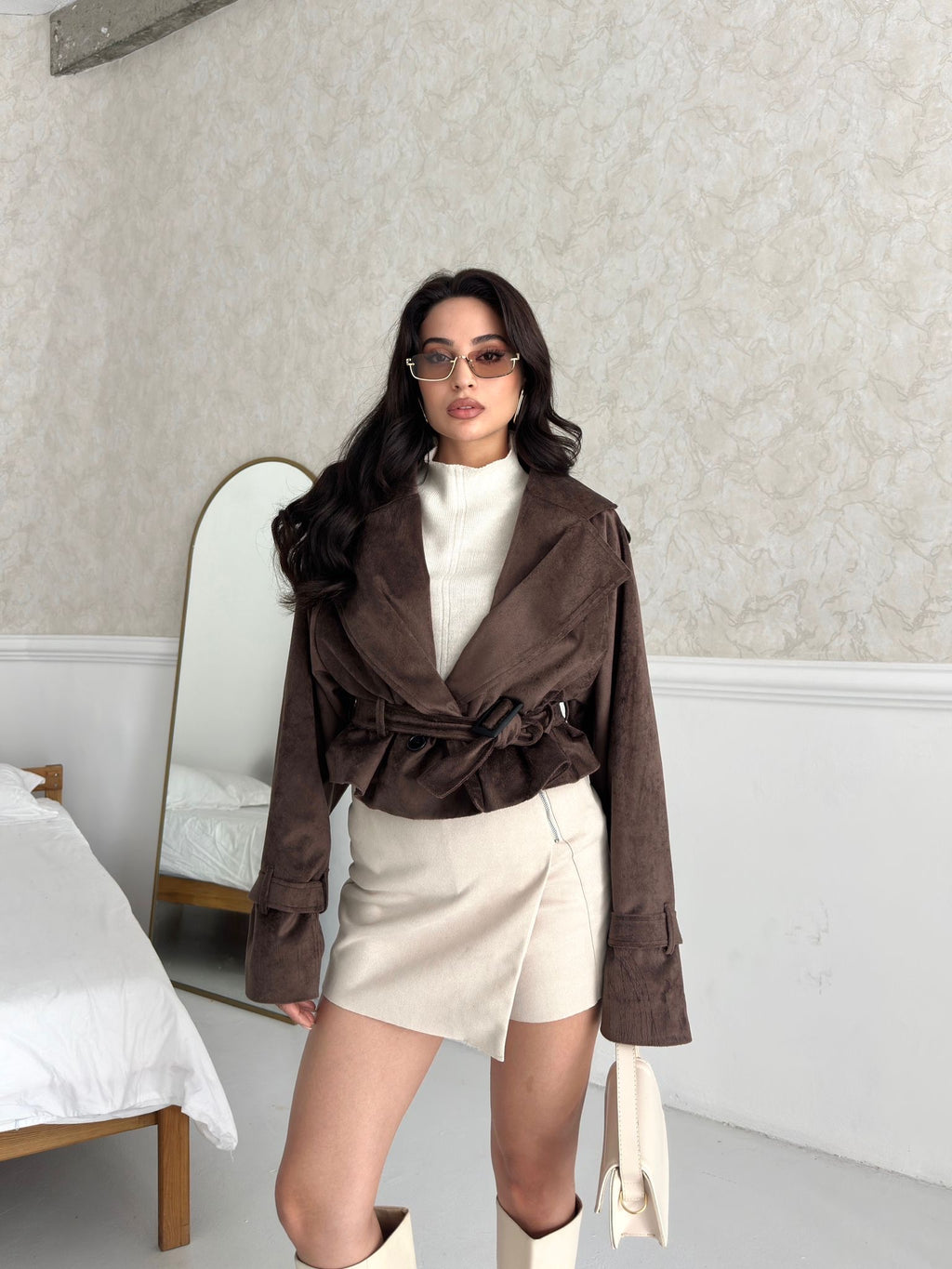 Велур јакна