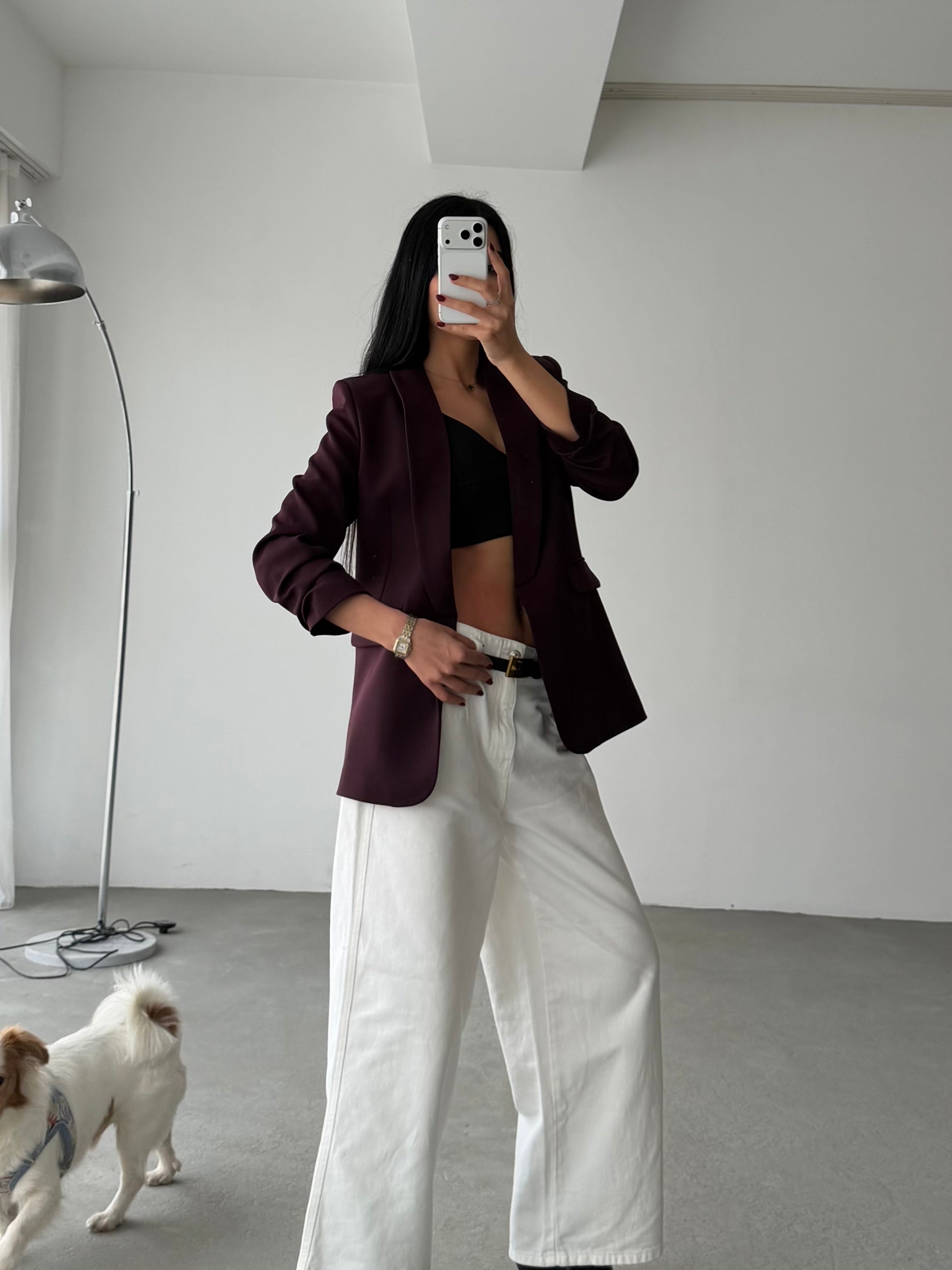 Сако Со Набрани Ракави