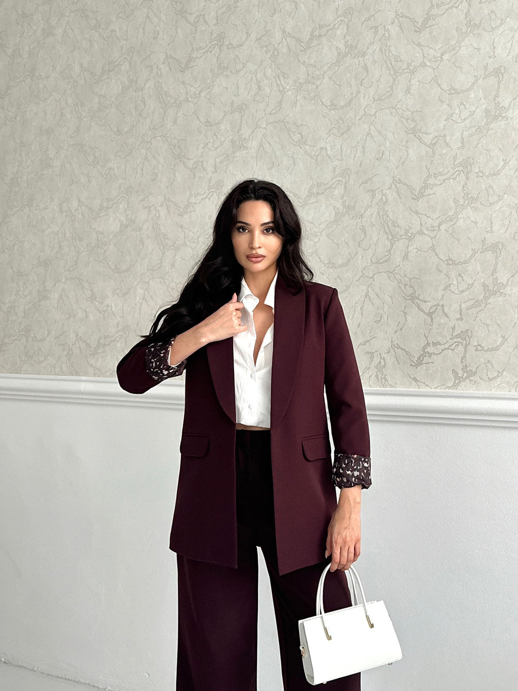 Сако со постава леопар