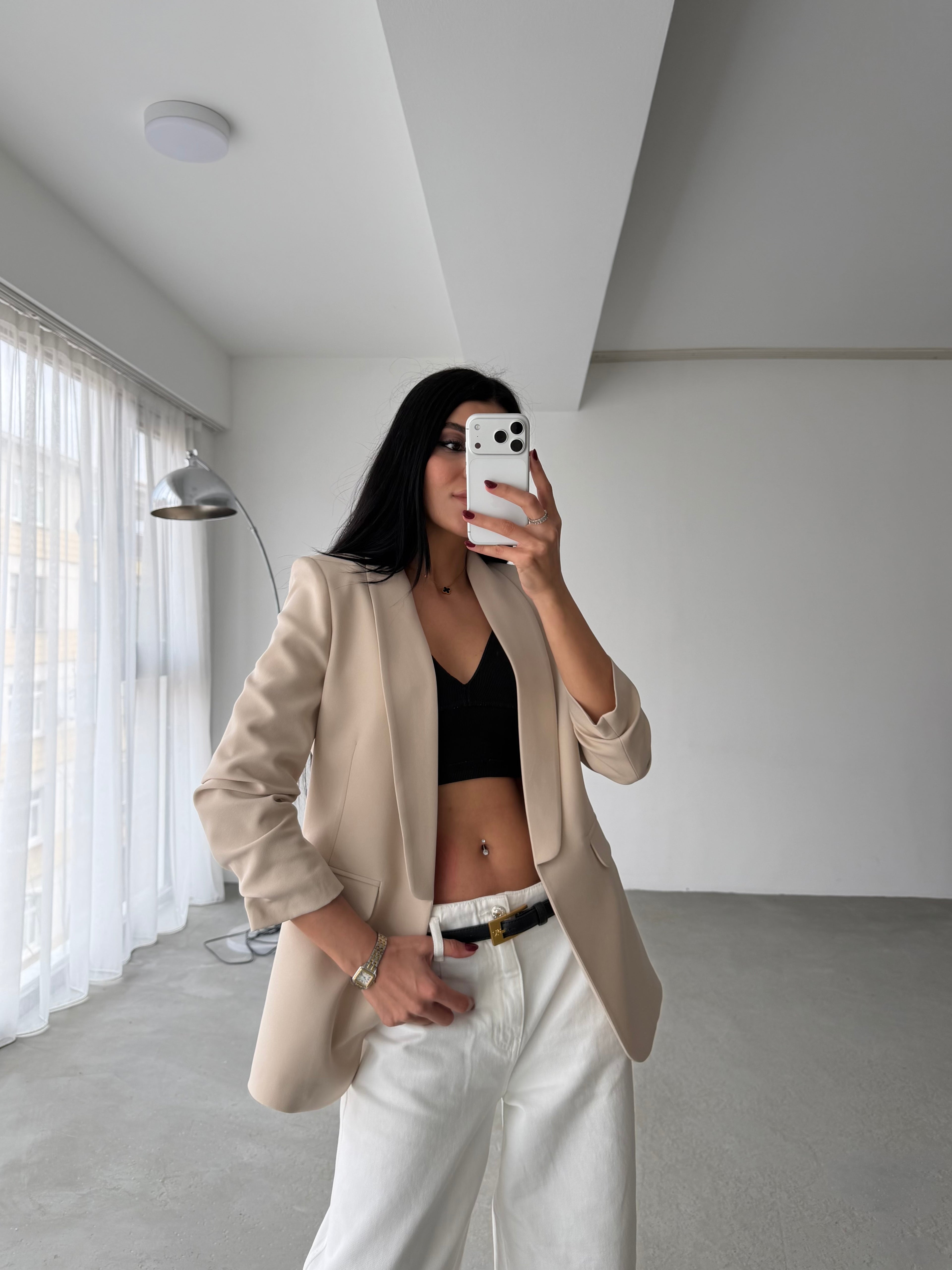 Сако Со Набрани Ракави