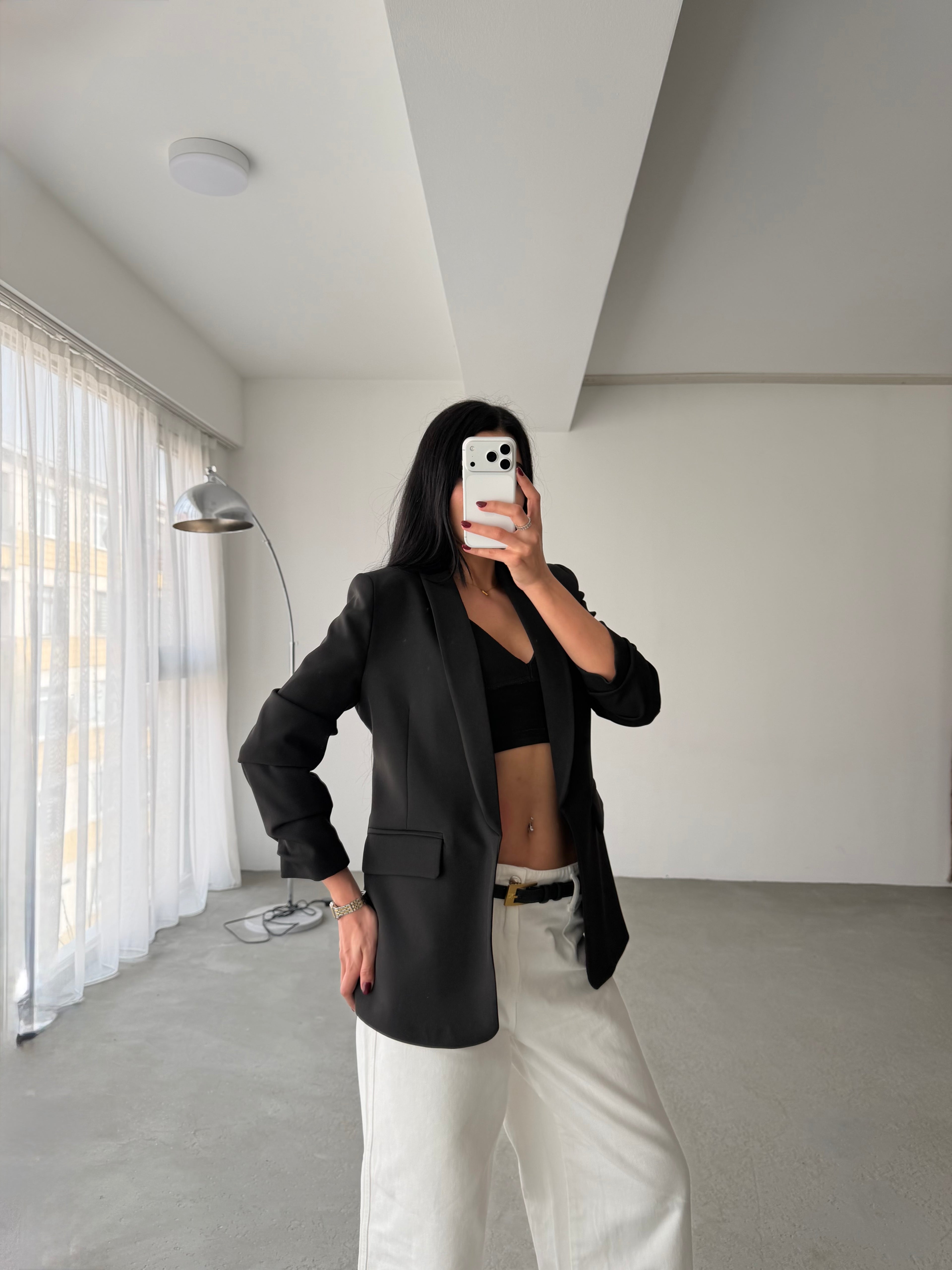 Сако Со Набрани Ракави