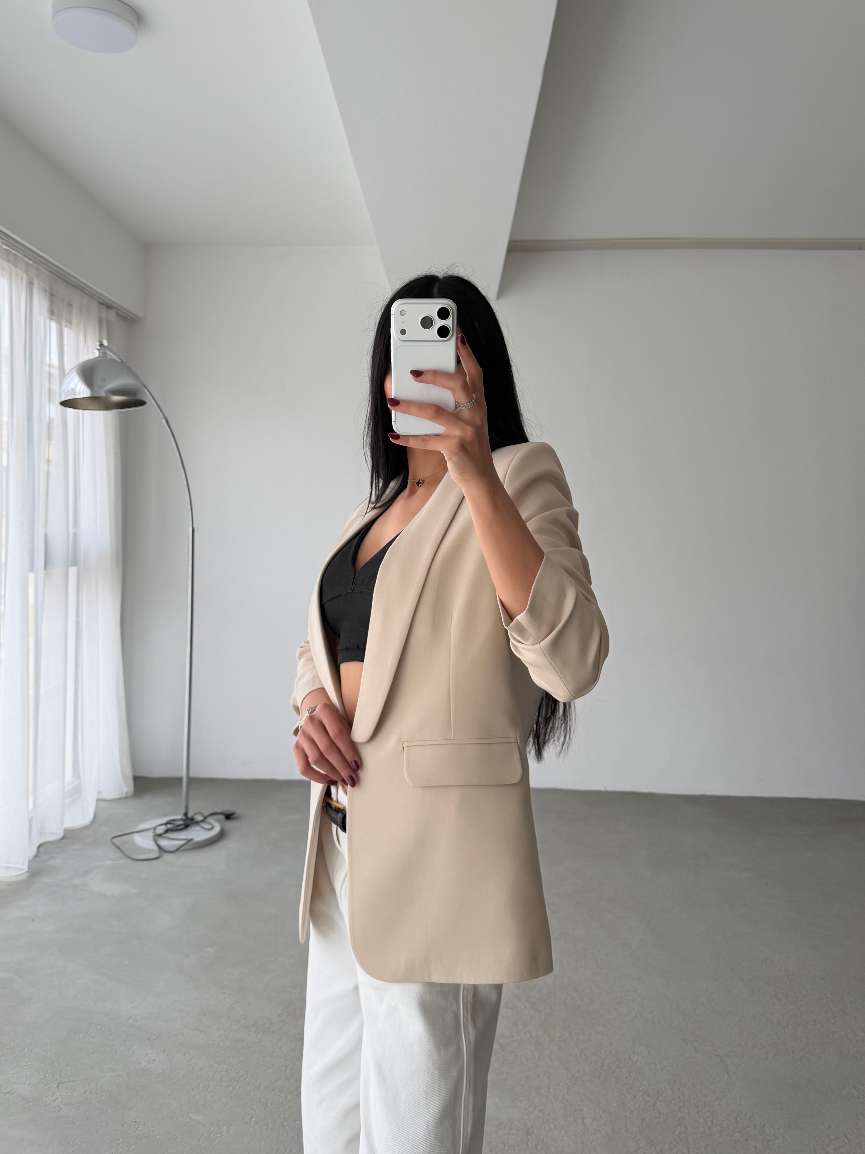 Сако Со Набрани Ракави