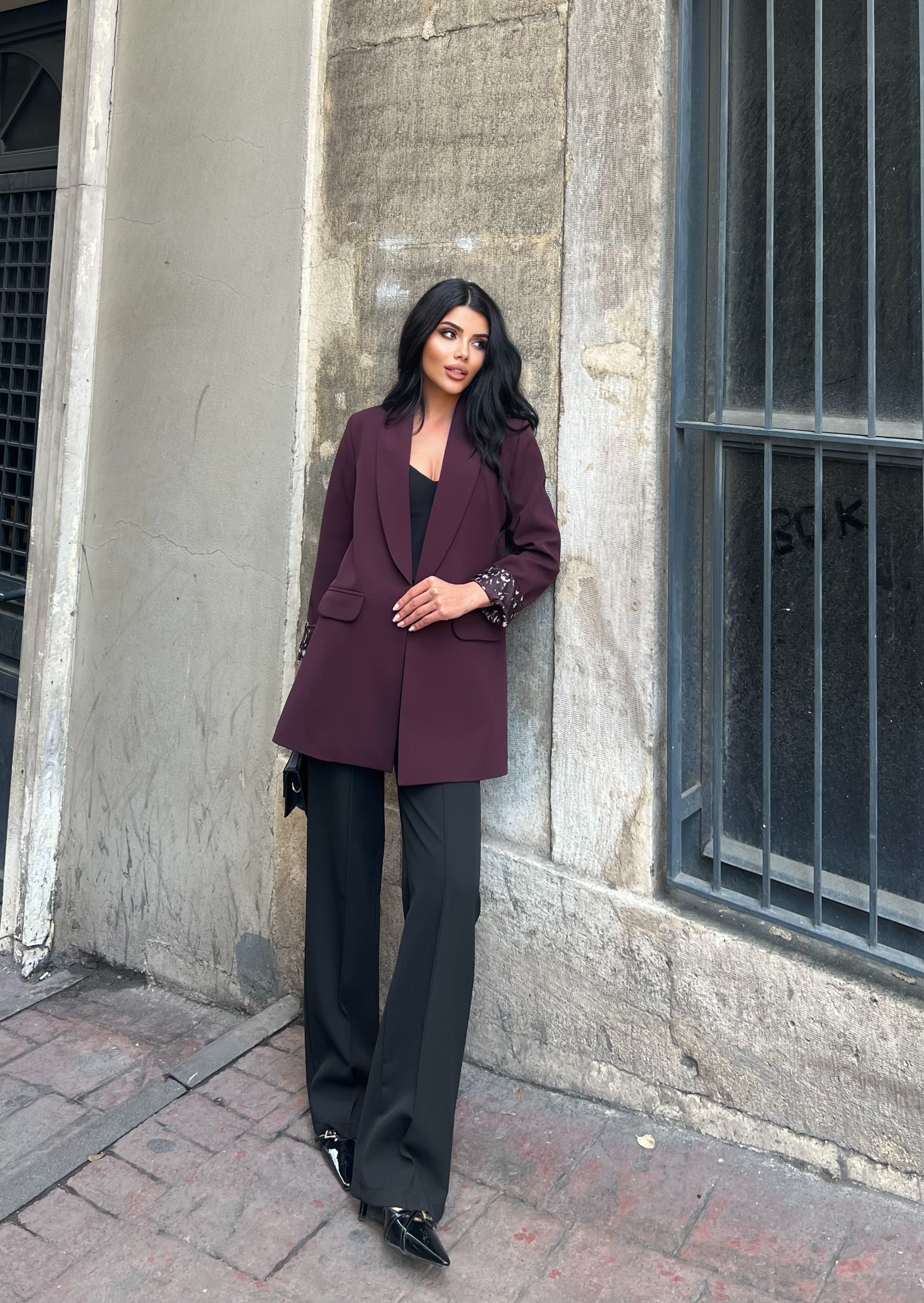 Сако со постава леопар