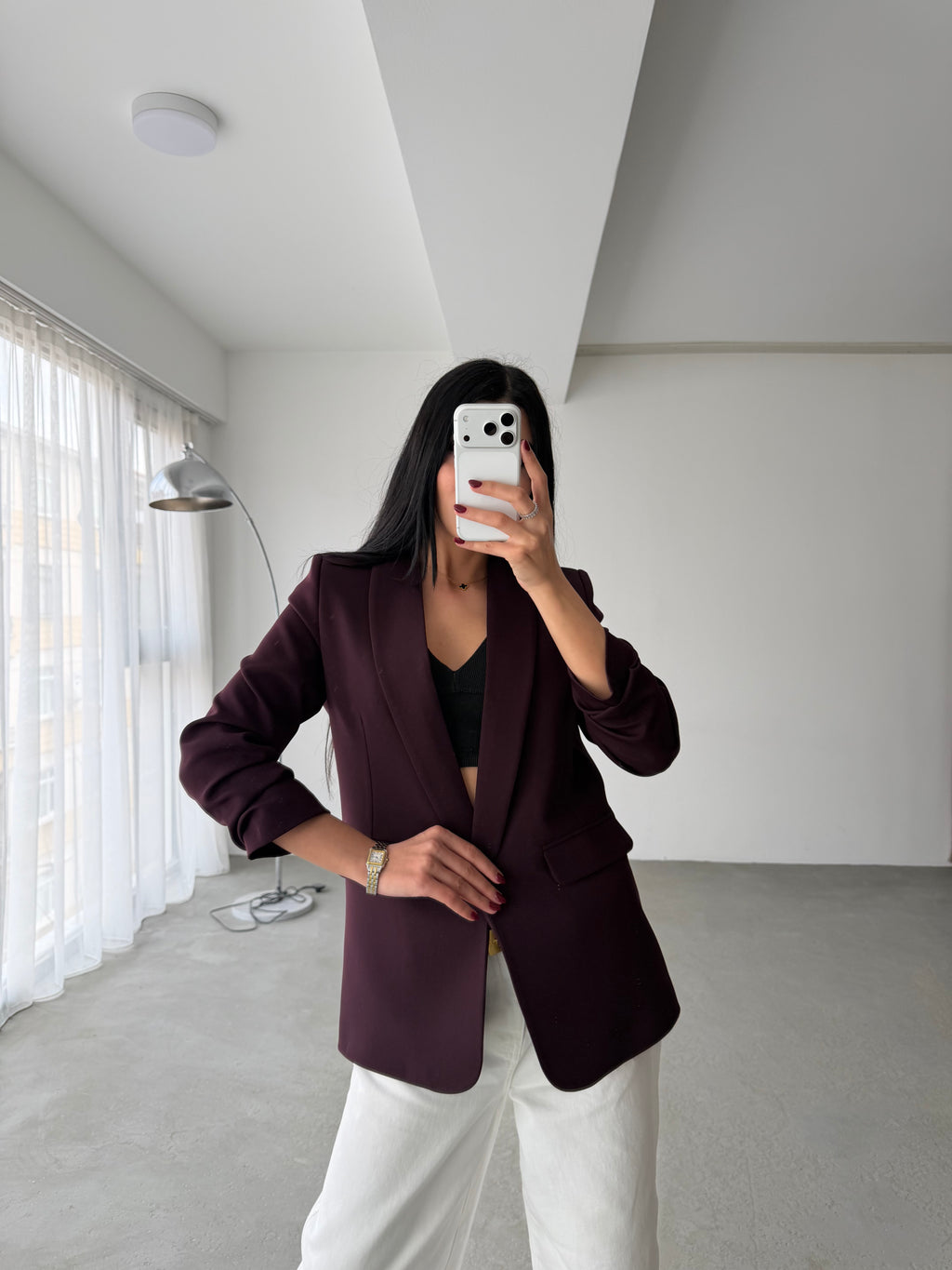 Сако Со Набрани Ракави