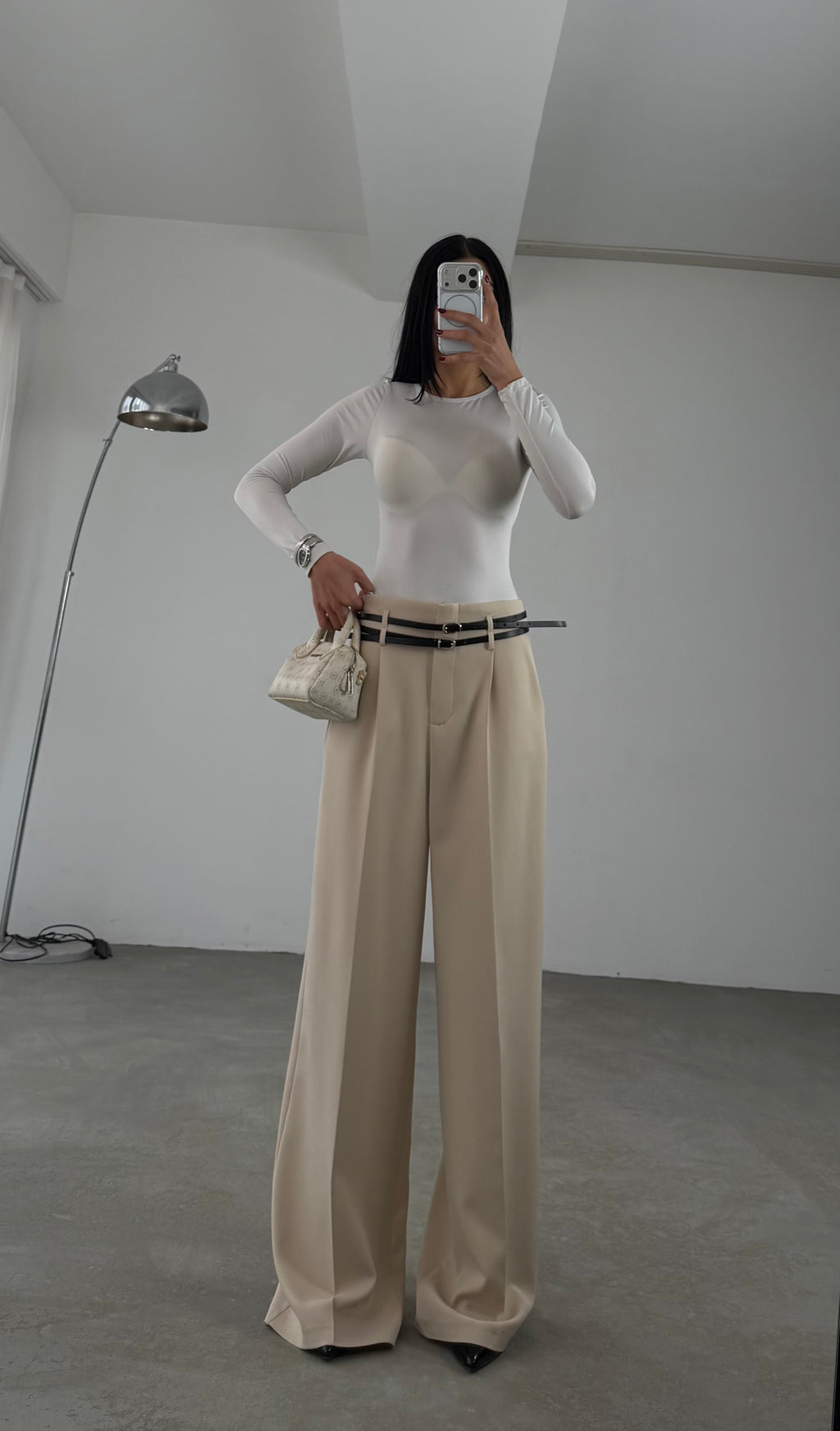 Пантолони Со Два Ремен