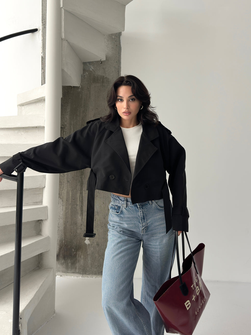 Краток Мантил Со Врзување