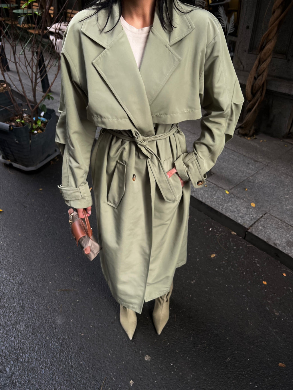 Oversize Мантил