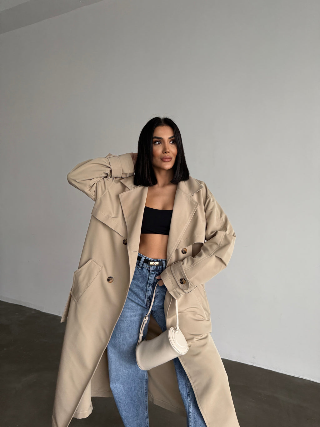 Oversize Мантил