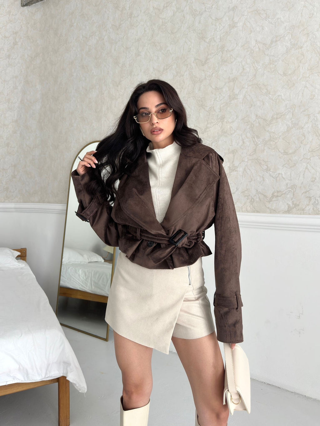 Велур јакна