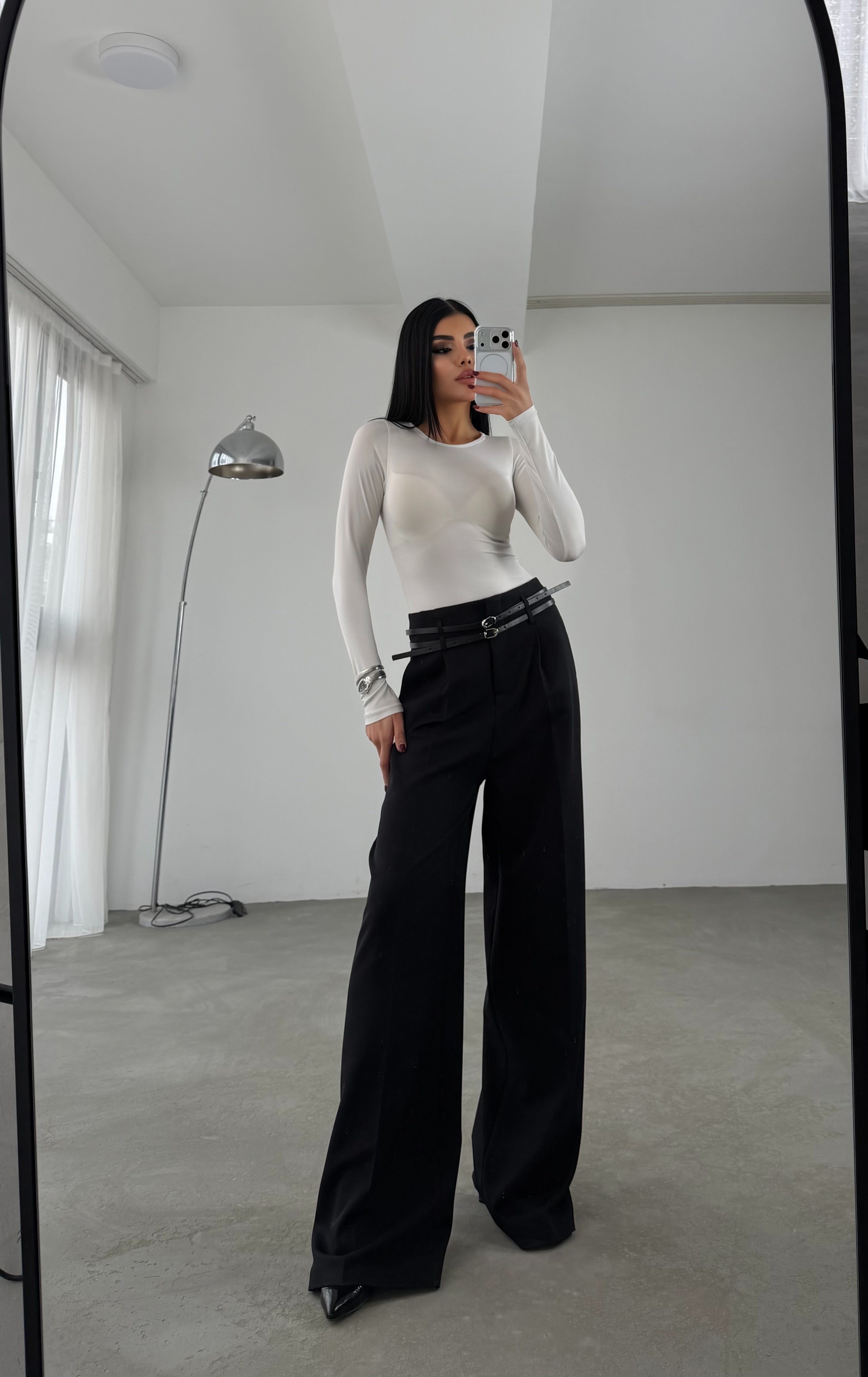 Пантолони Со Два Ремен