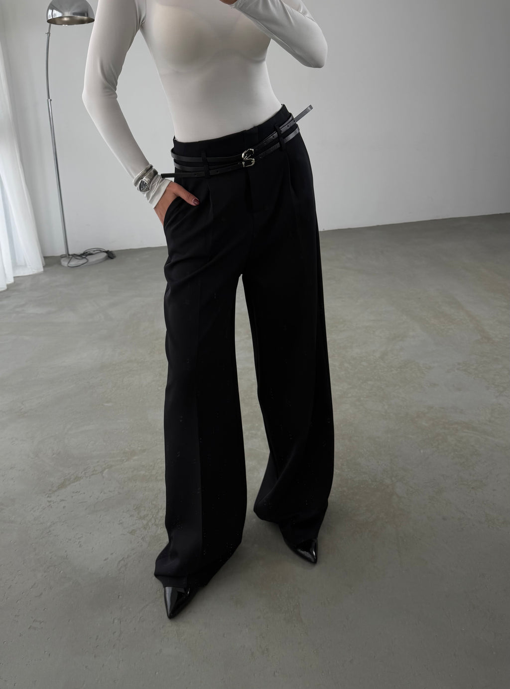 Пантолони Со Два Ремен