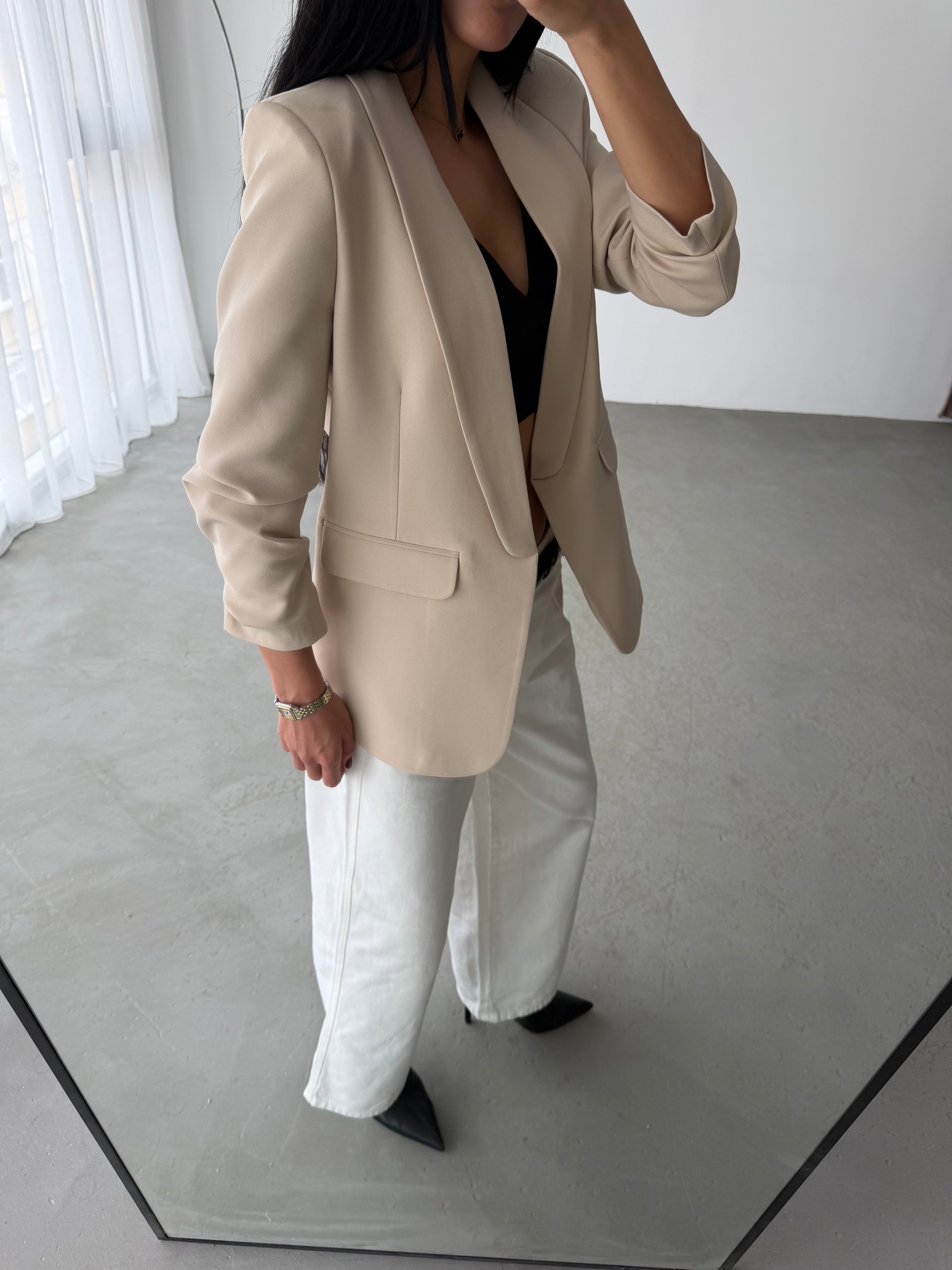 Сако Со Набрани Ракави