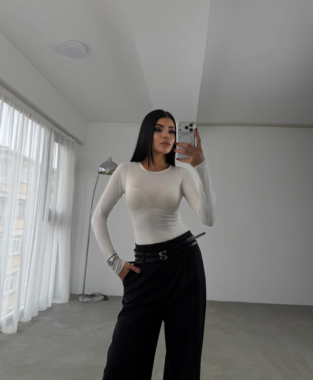 Пантолони Со Два Ремен