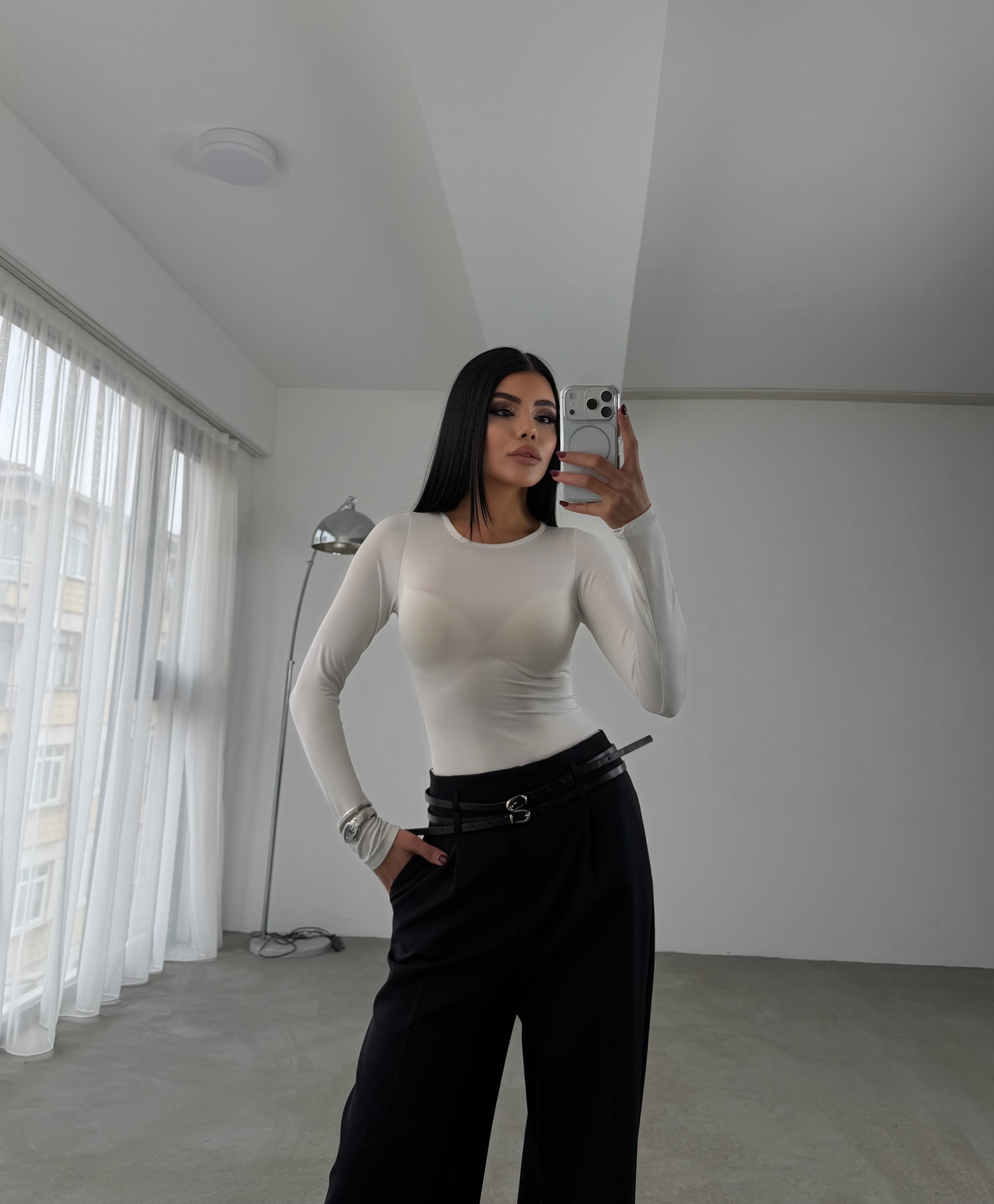 Пантолони Со Два Ремен