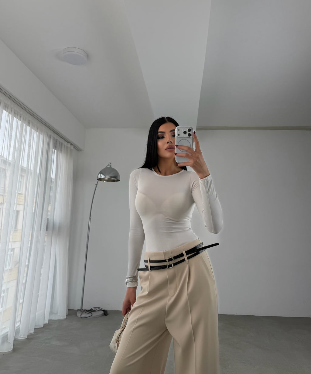 Пантолони Со Два Ремен