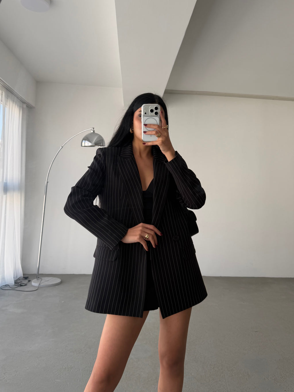 Со Линии Oversize Сако