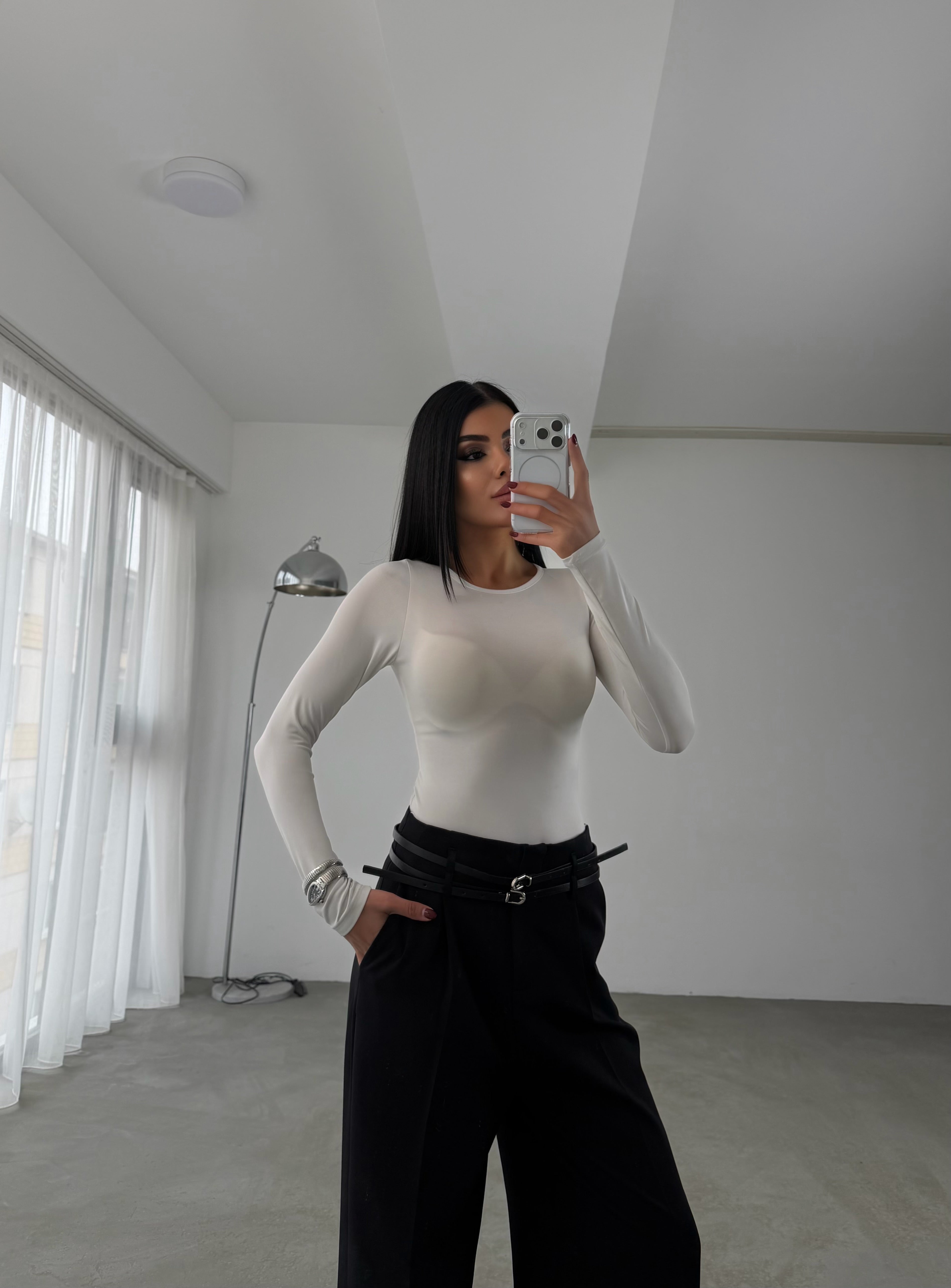 Пантолони Со Два Ремен