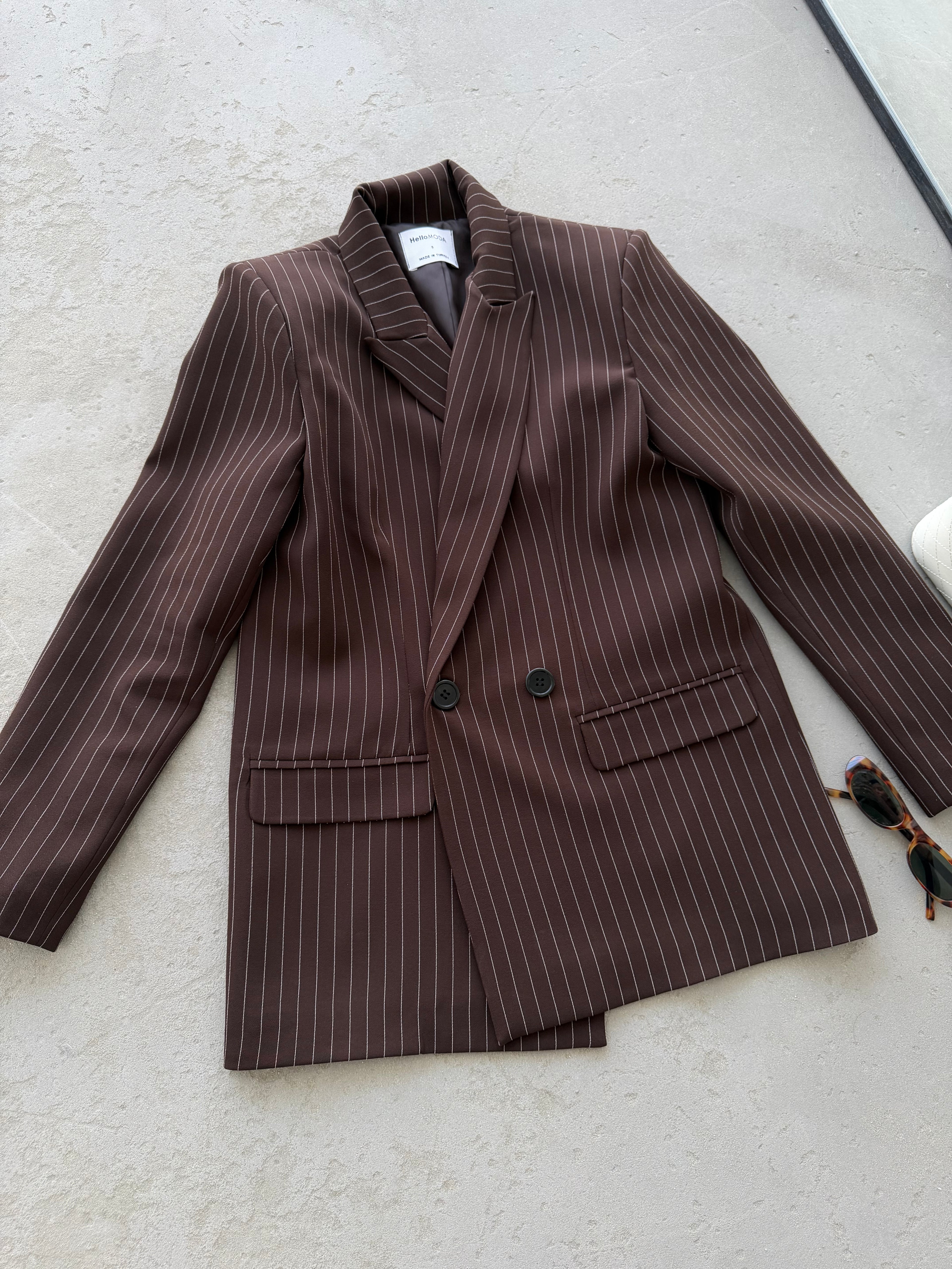 Со Линии Oversize Сако