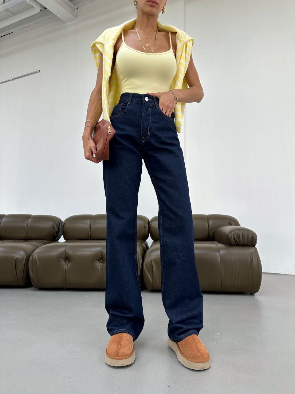 Фармерки (Wide leg)