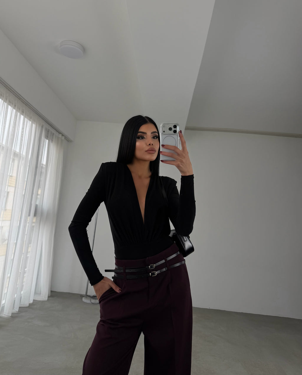 Пантолони Со Два Ремен