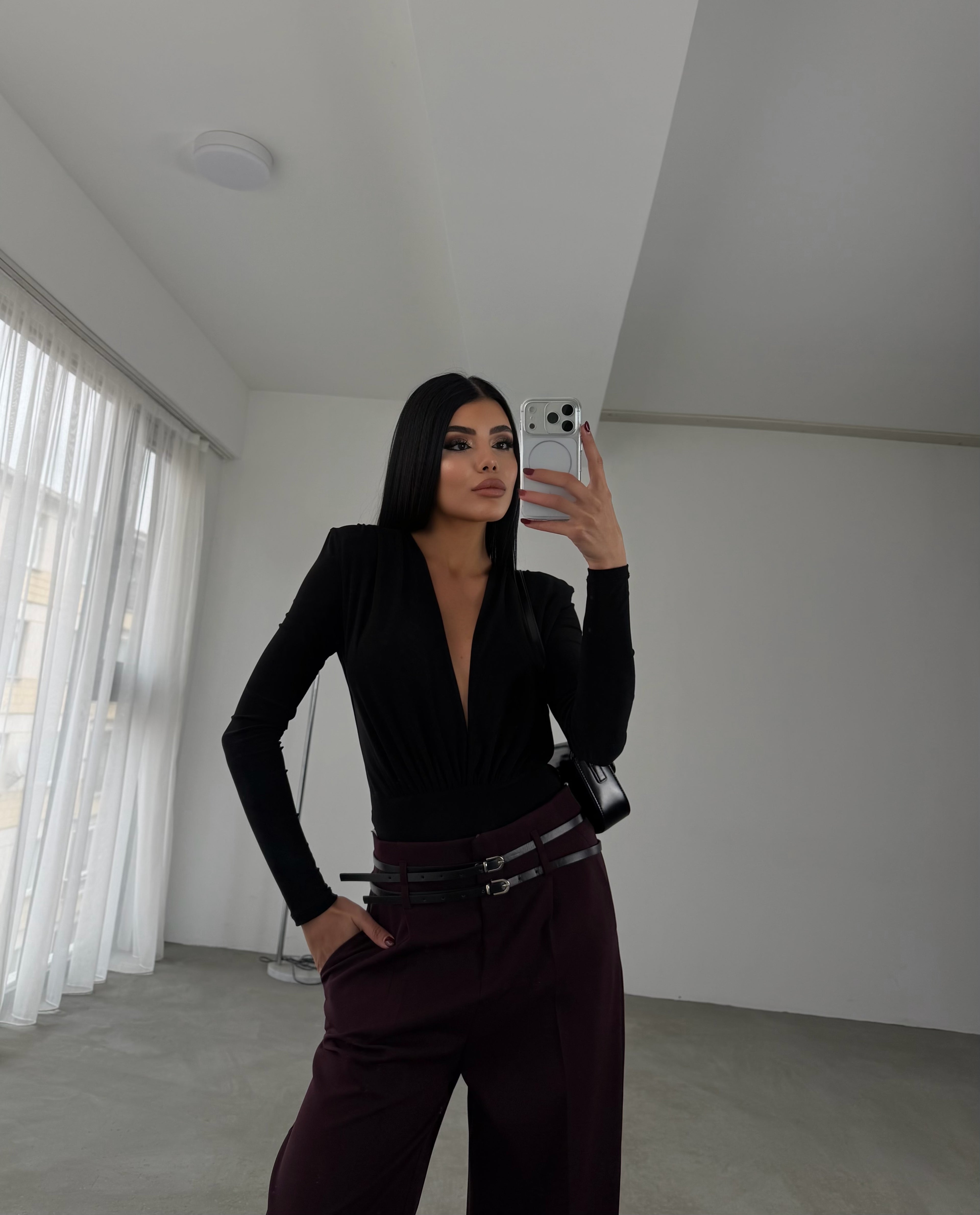 Пантолони Со Два Ремен