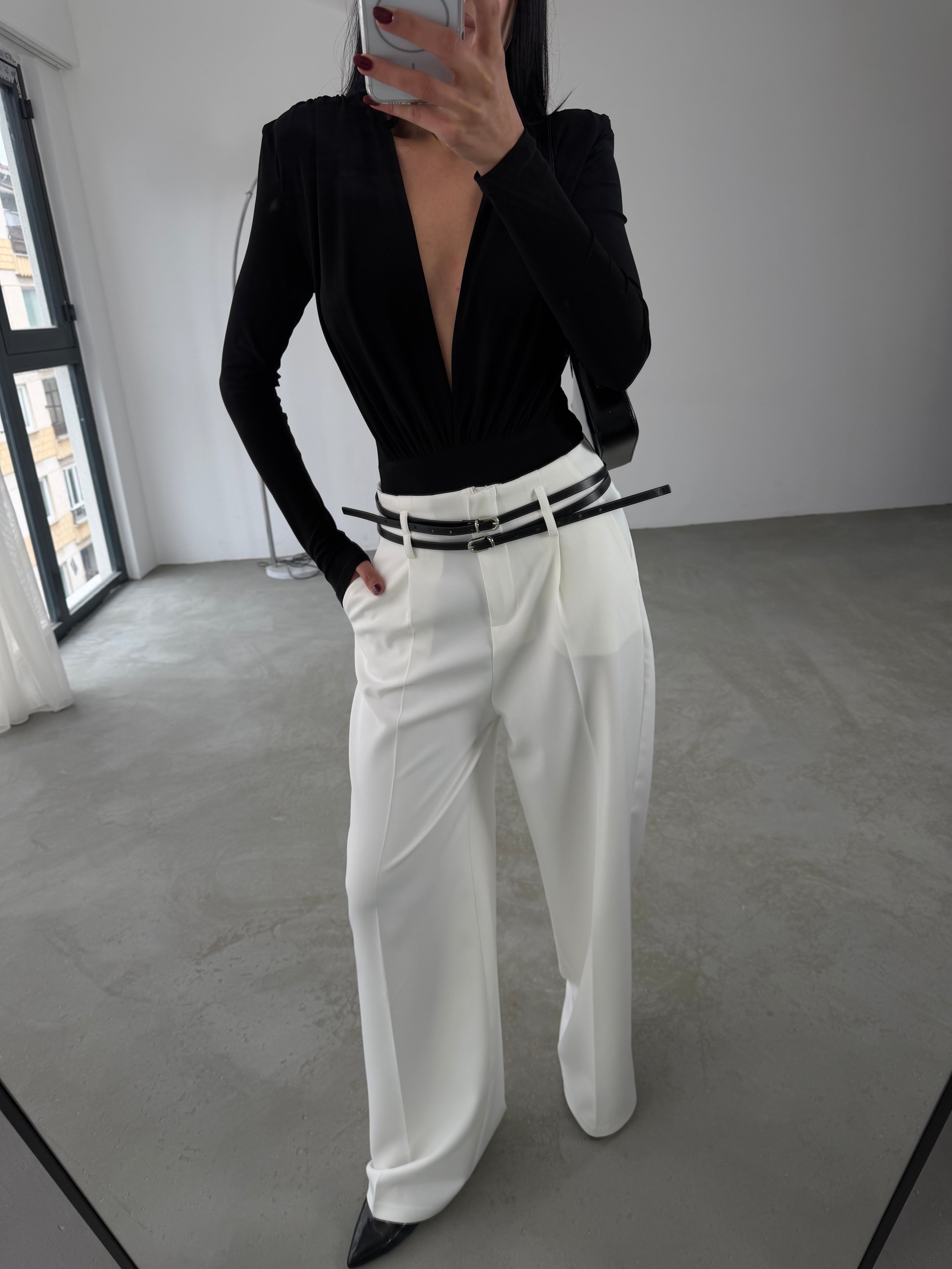 Пантолони Со Два Ремен