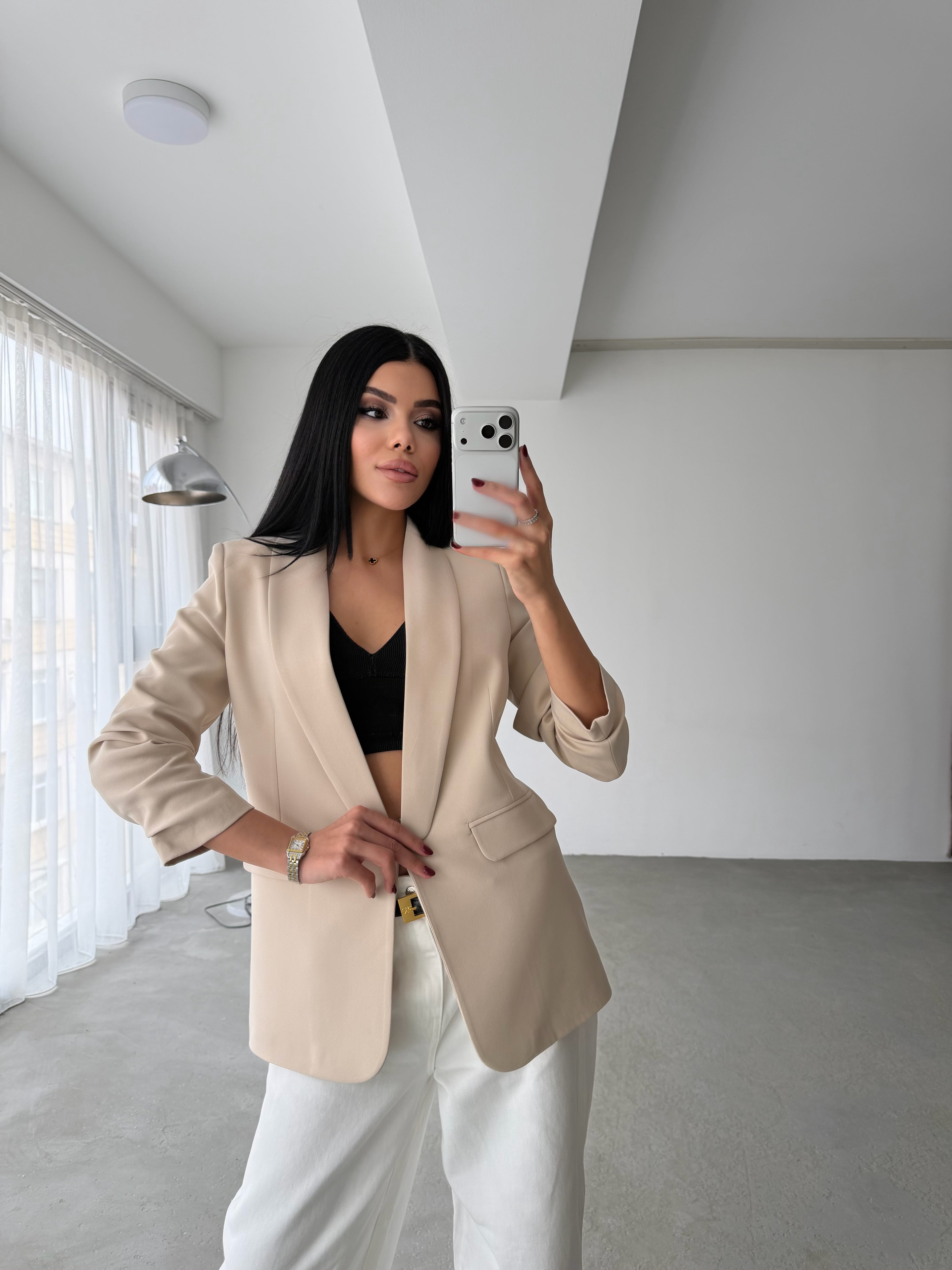 Сако Со Набрани Ракави