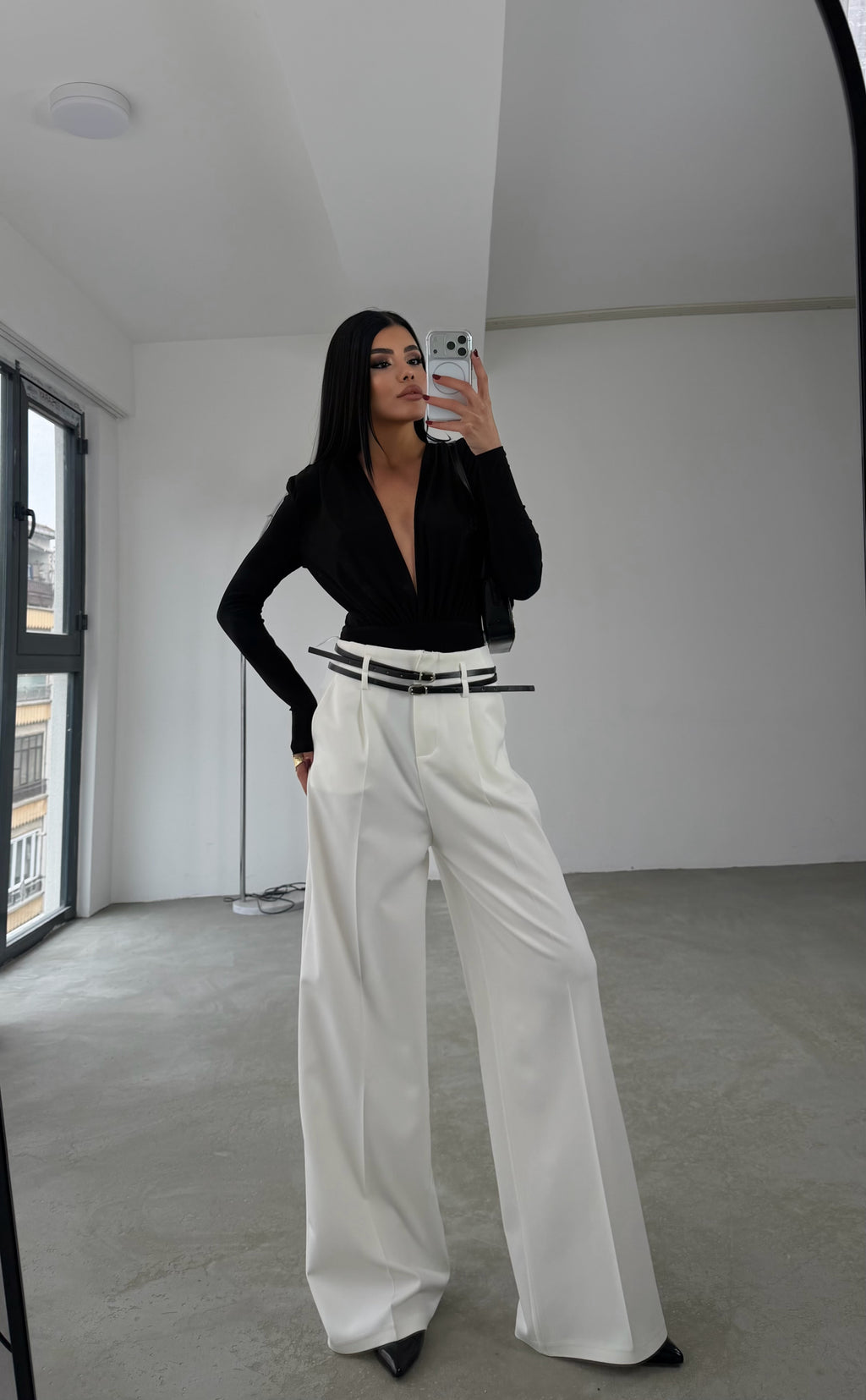 Пантолони Со Два Ремен