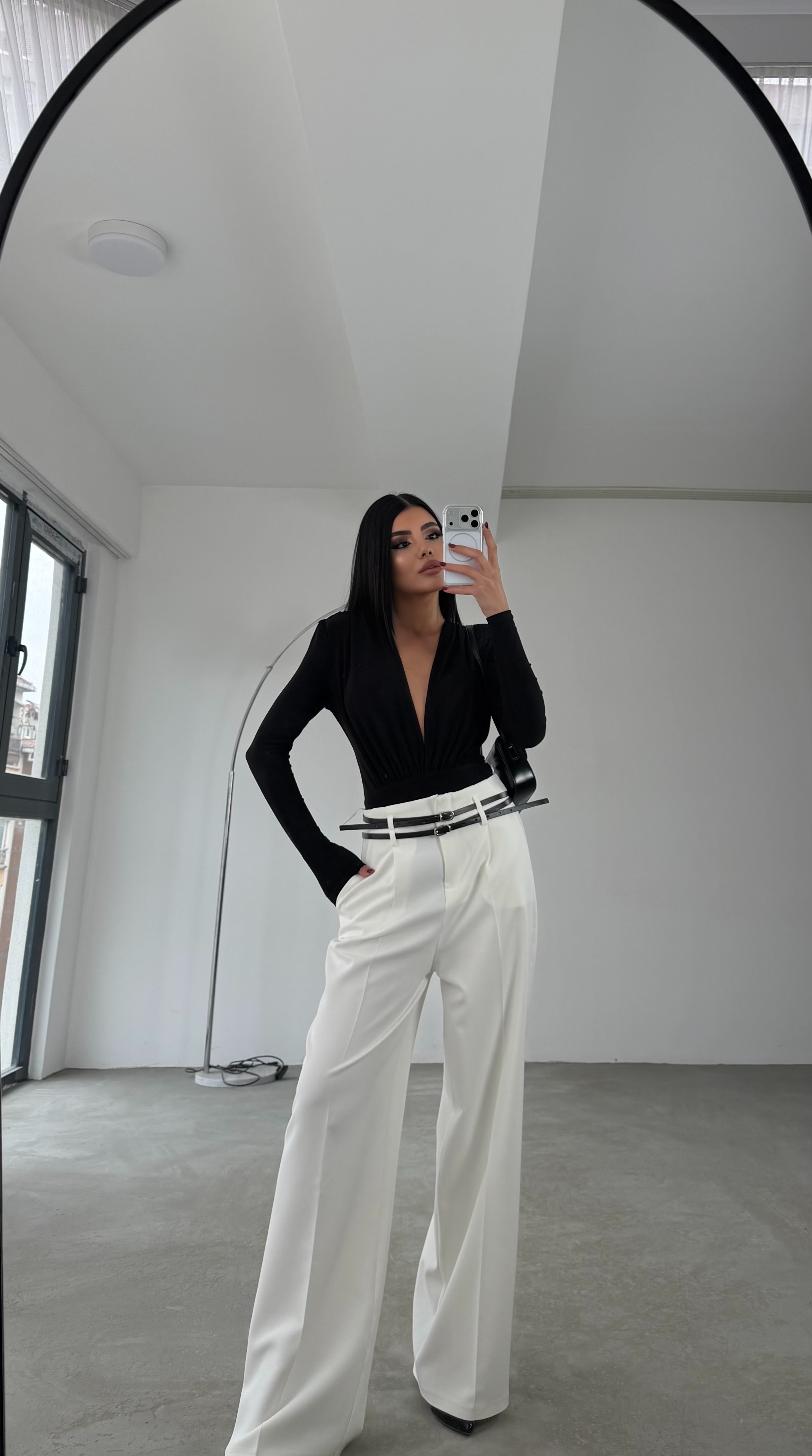 Пантолони Со Два Ремен