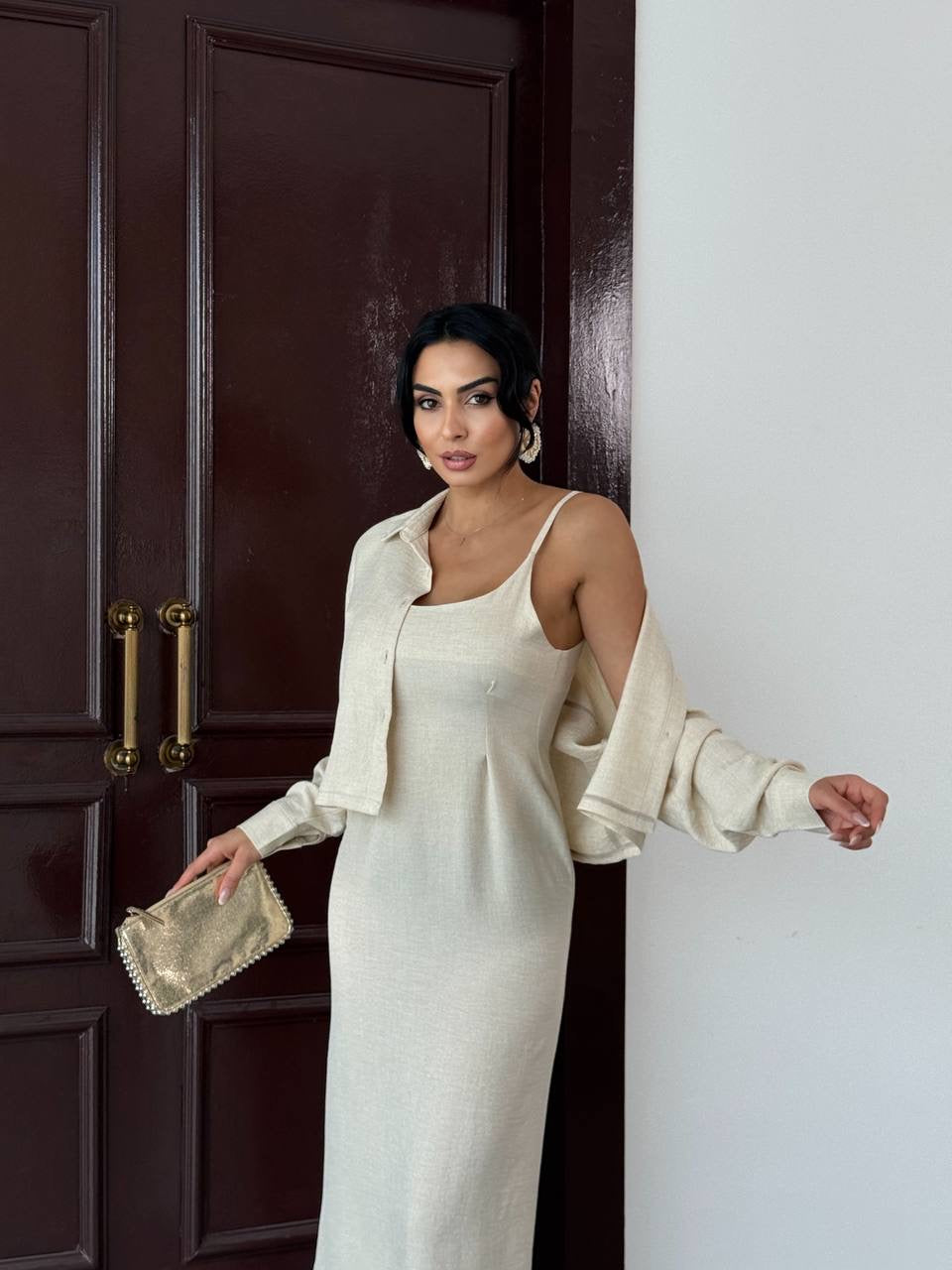 Лен Фустан Со Кошула