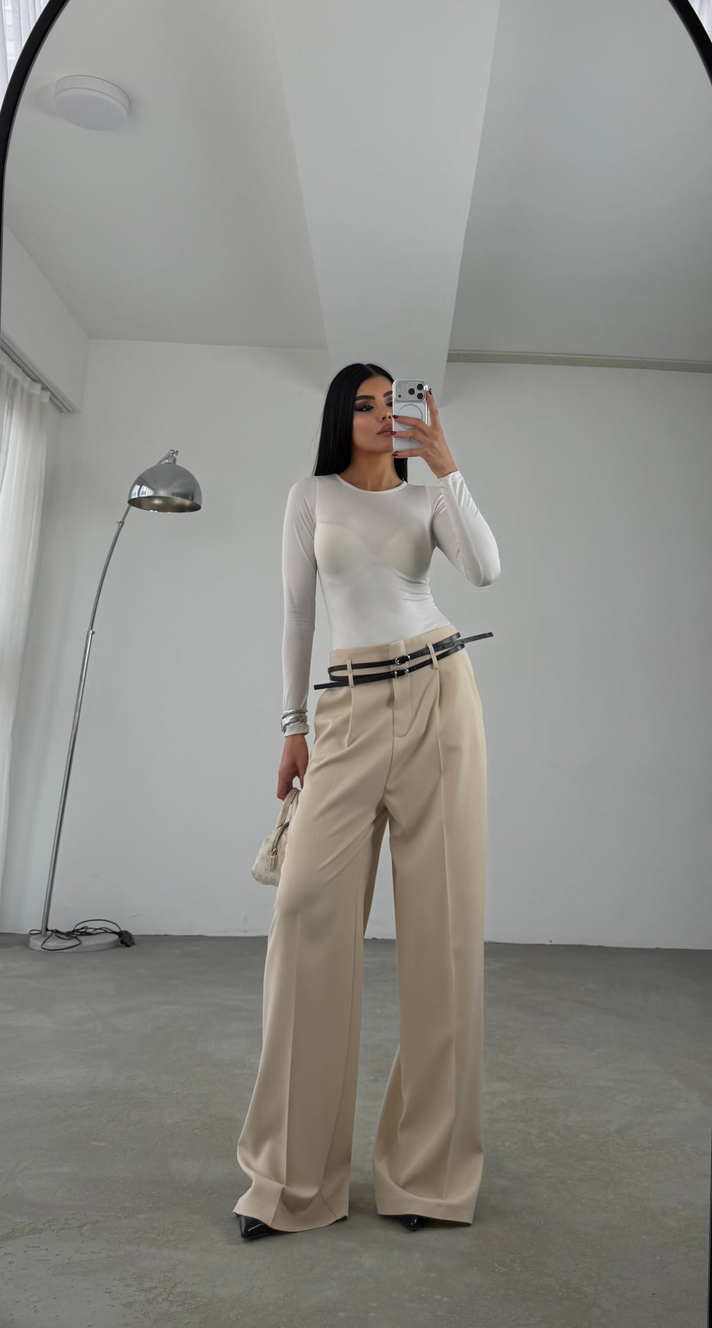 Пантолони Со Два Ремен