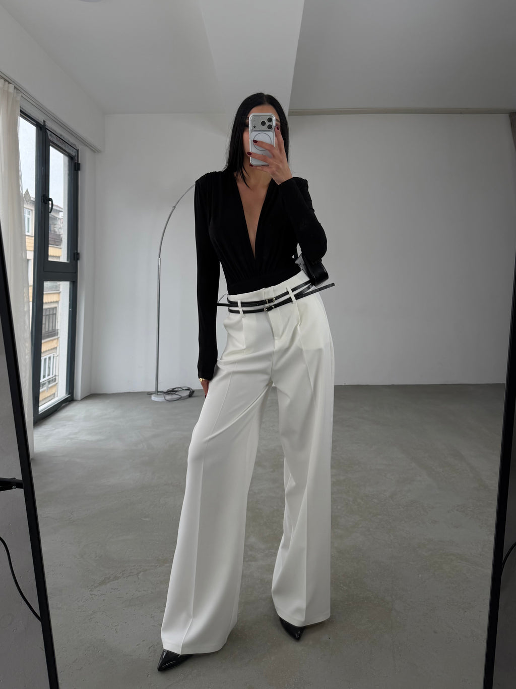 Пантолони Со Два Ремен