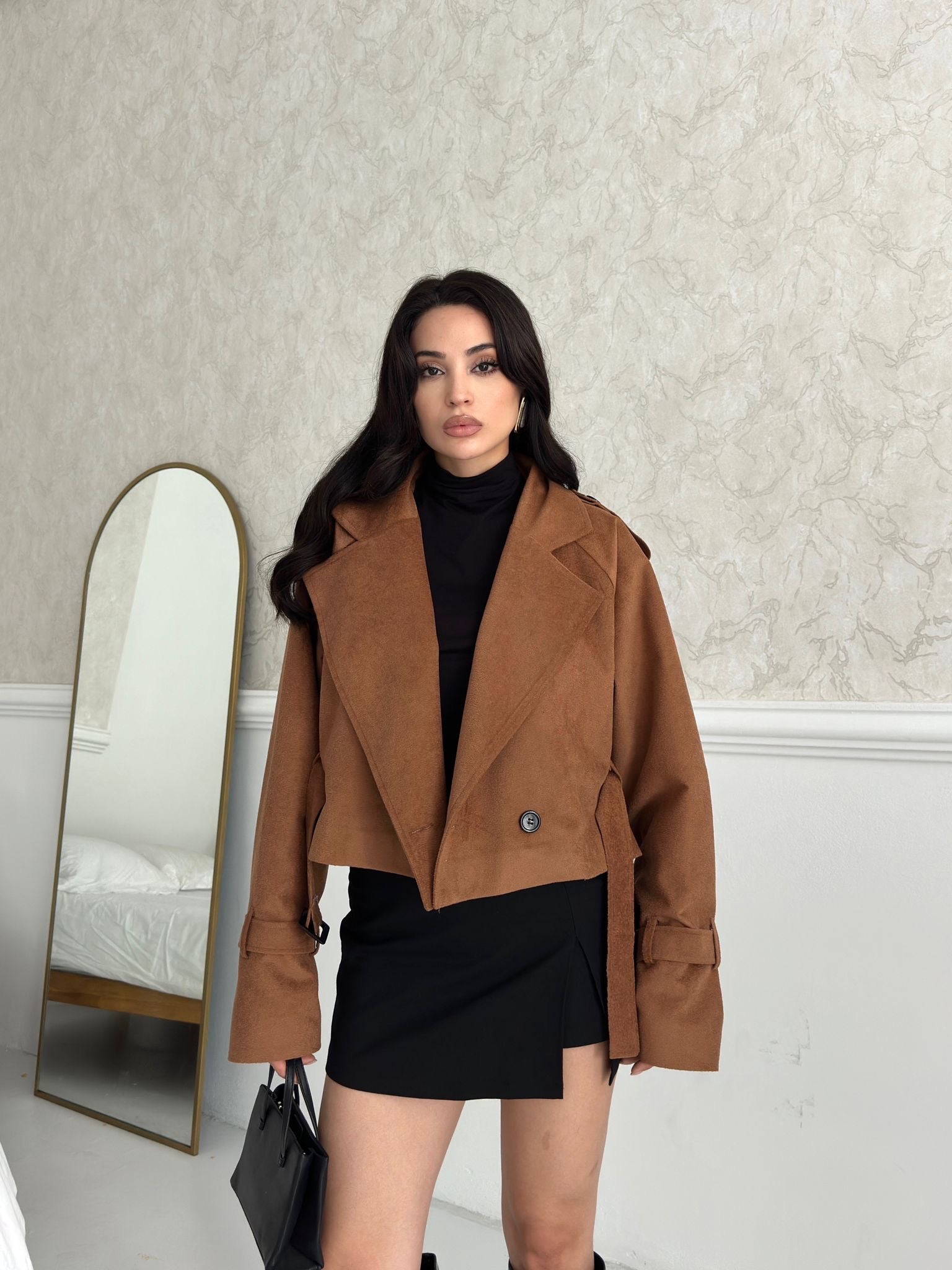 Велур јакна