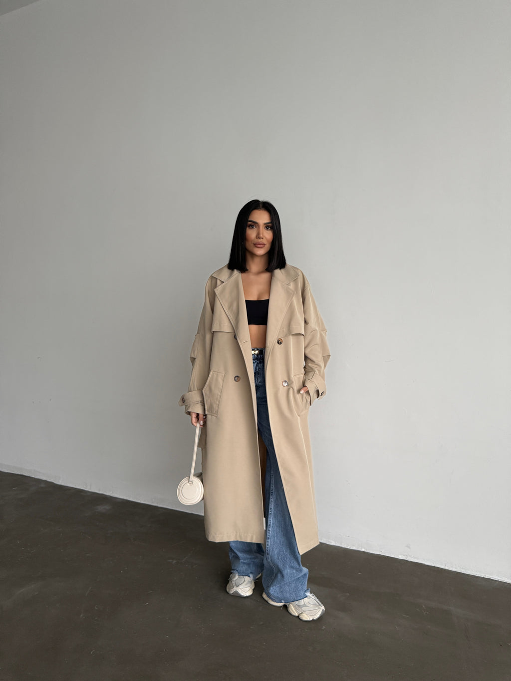 Oversize Мантил