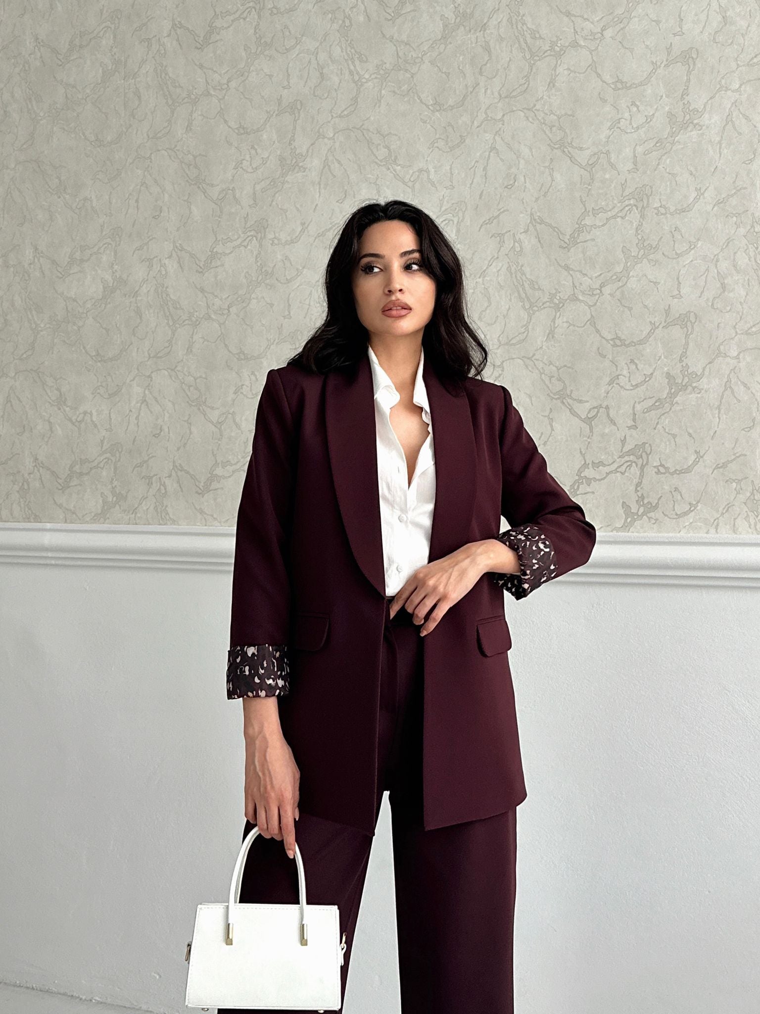 Сако со постава леопар