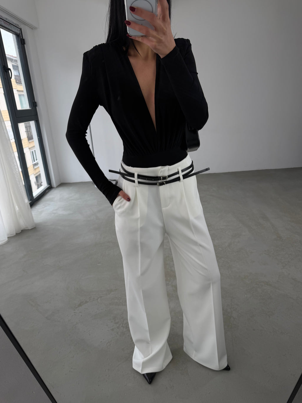 Пантолони Со Два Ремен