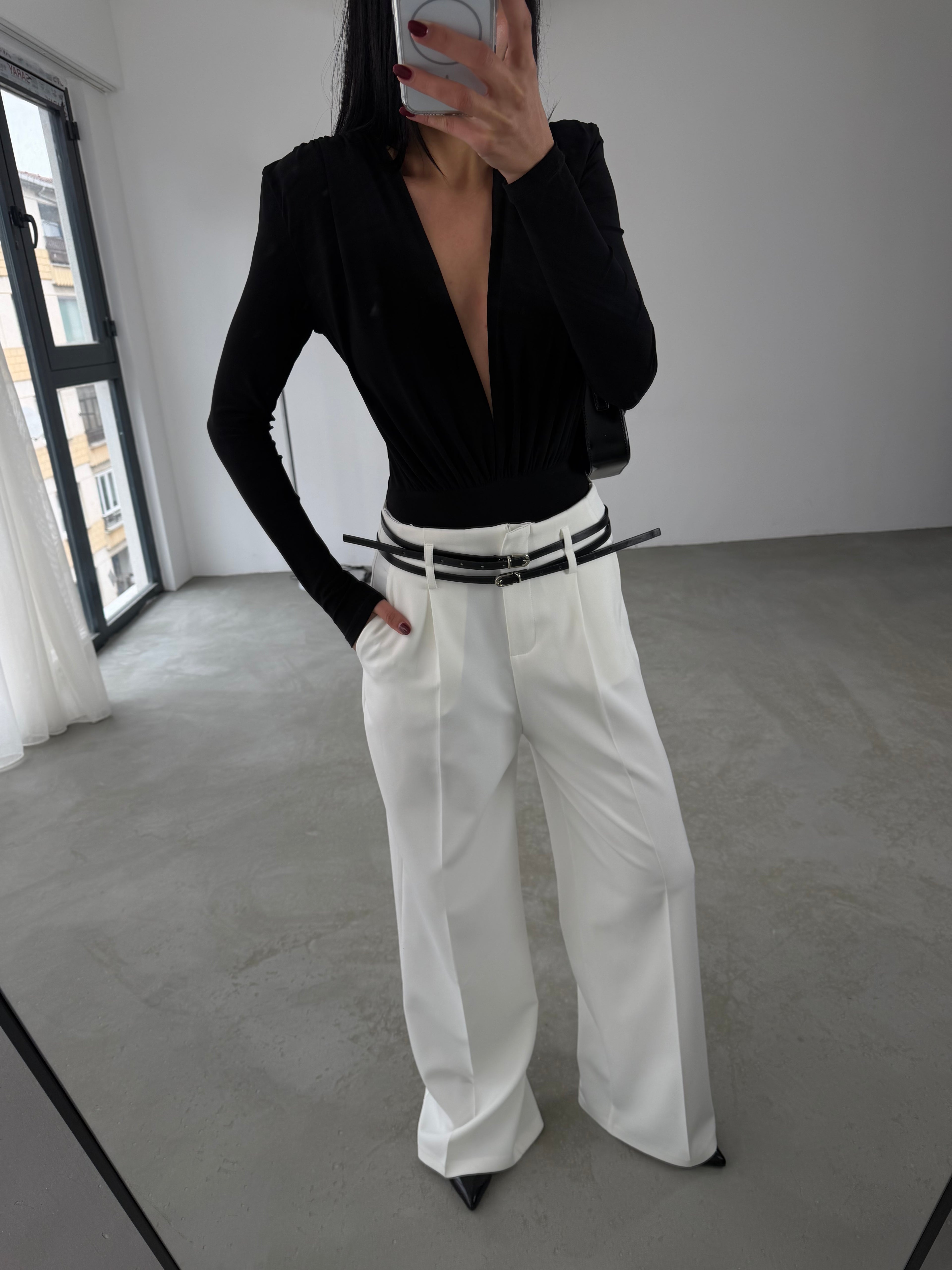 Пантолони Со Два Ремен