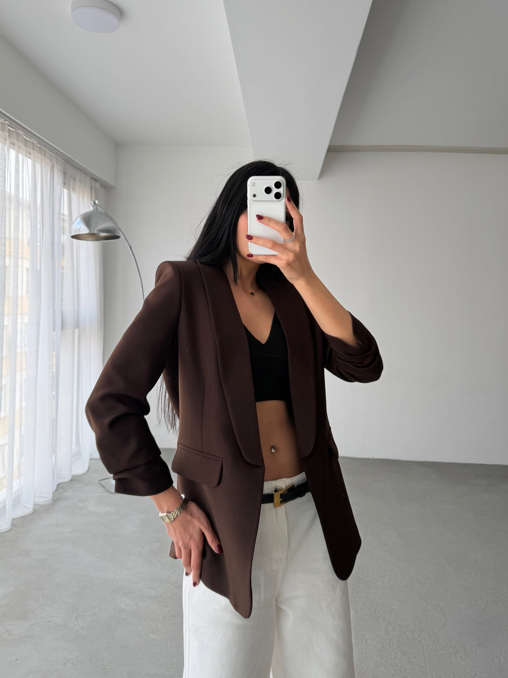 Сако Со Набрани Ракави