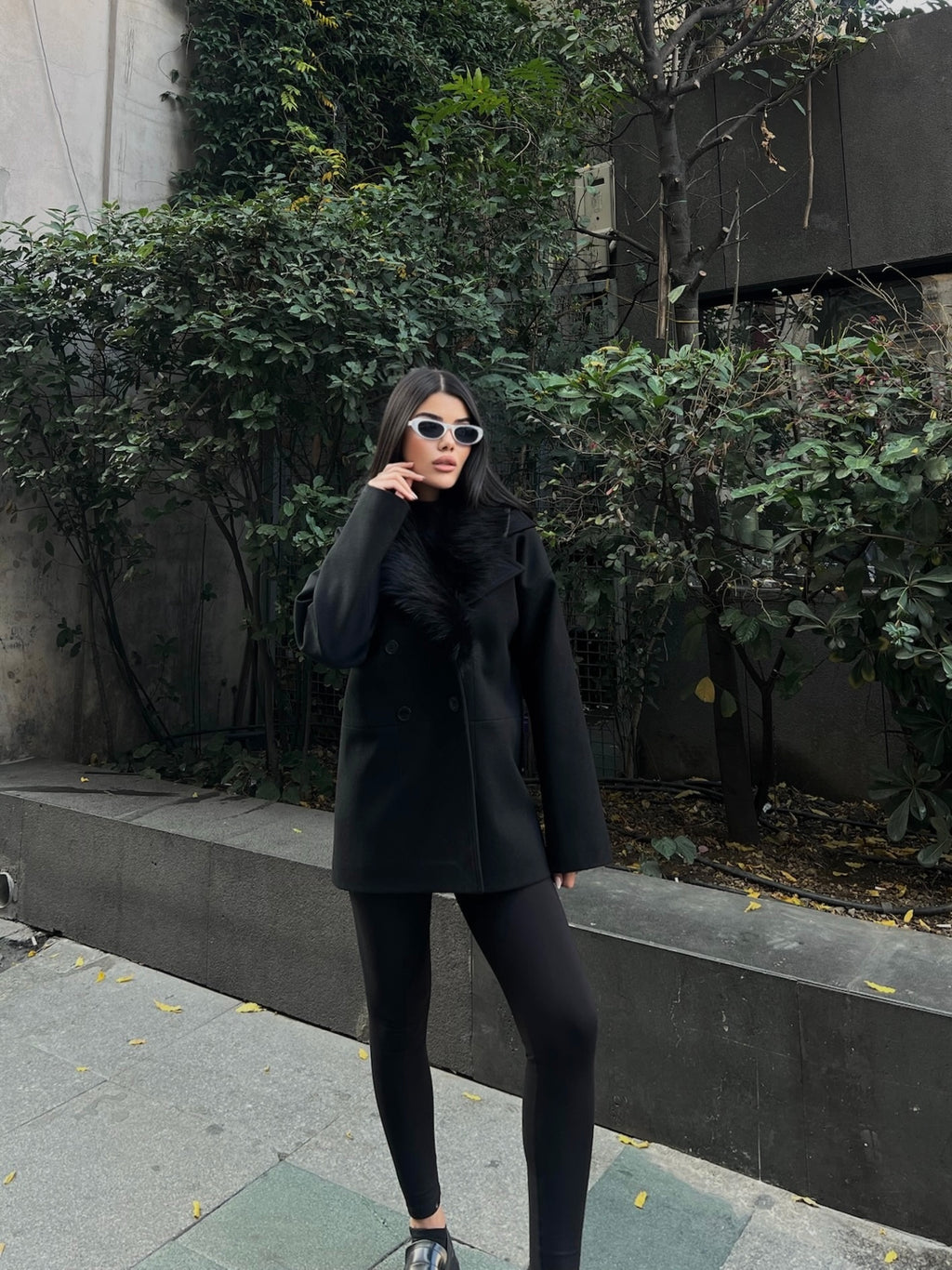 Елегант Капут со Крзнена