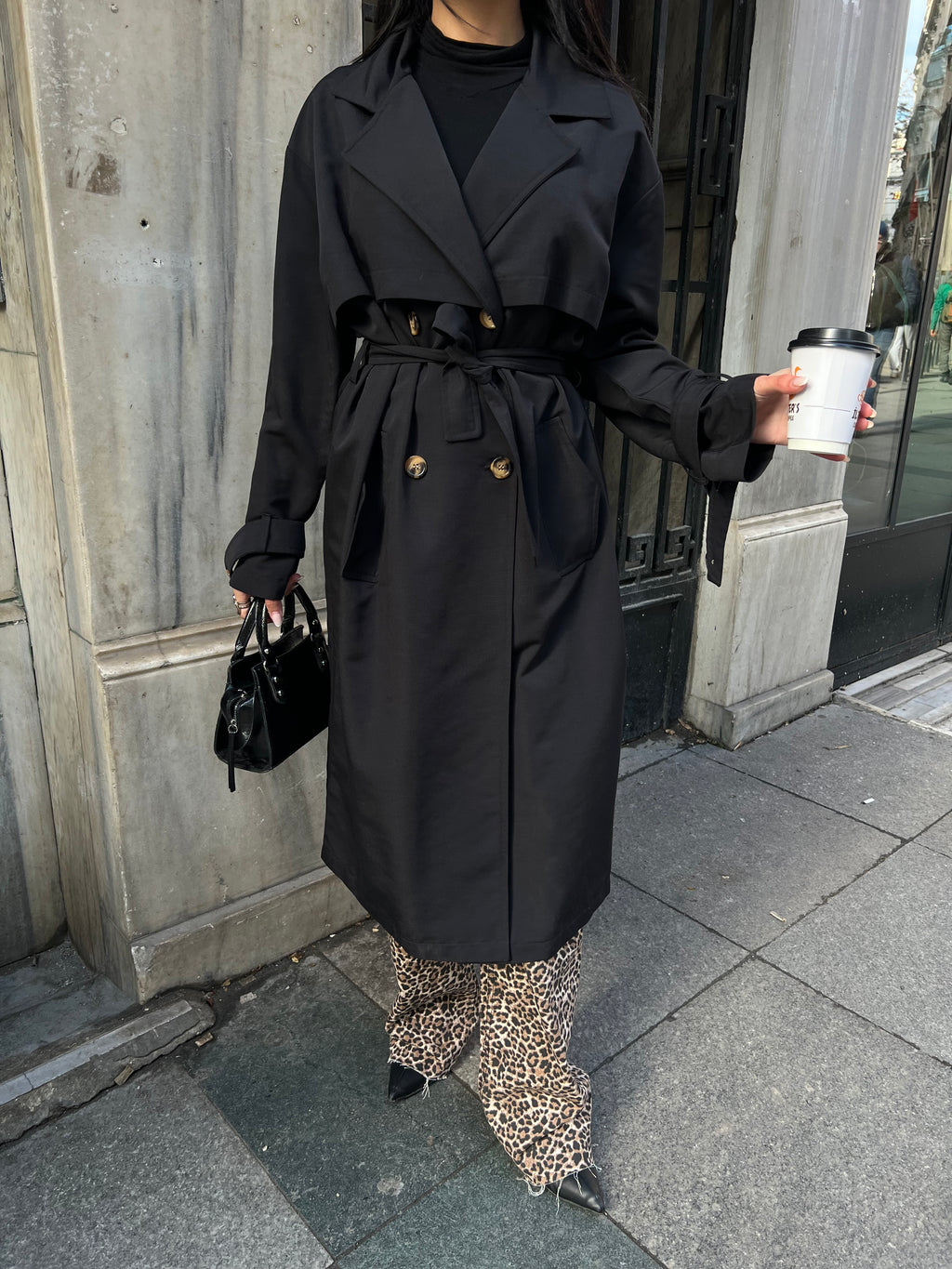 Oversize Мантил